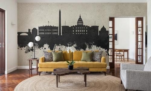Washington DC Skyline Concrete