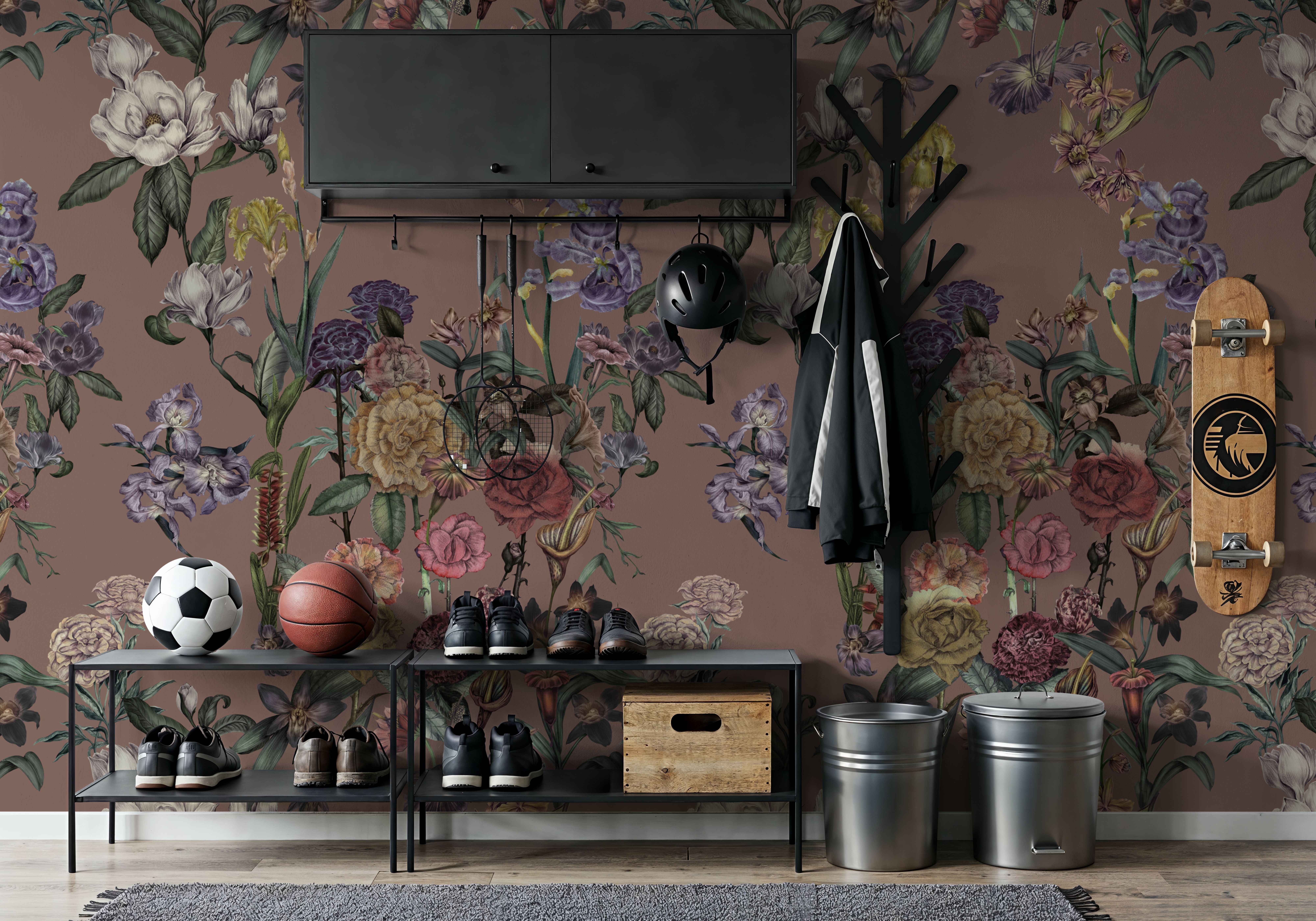 Floral Gaze, Peach Mocha