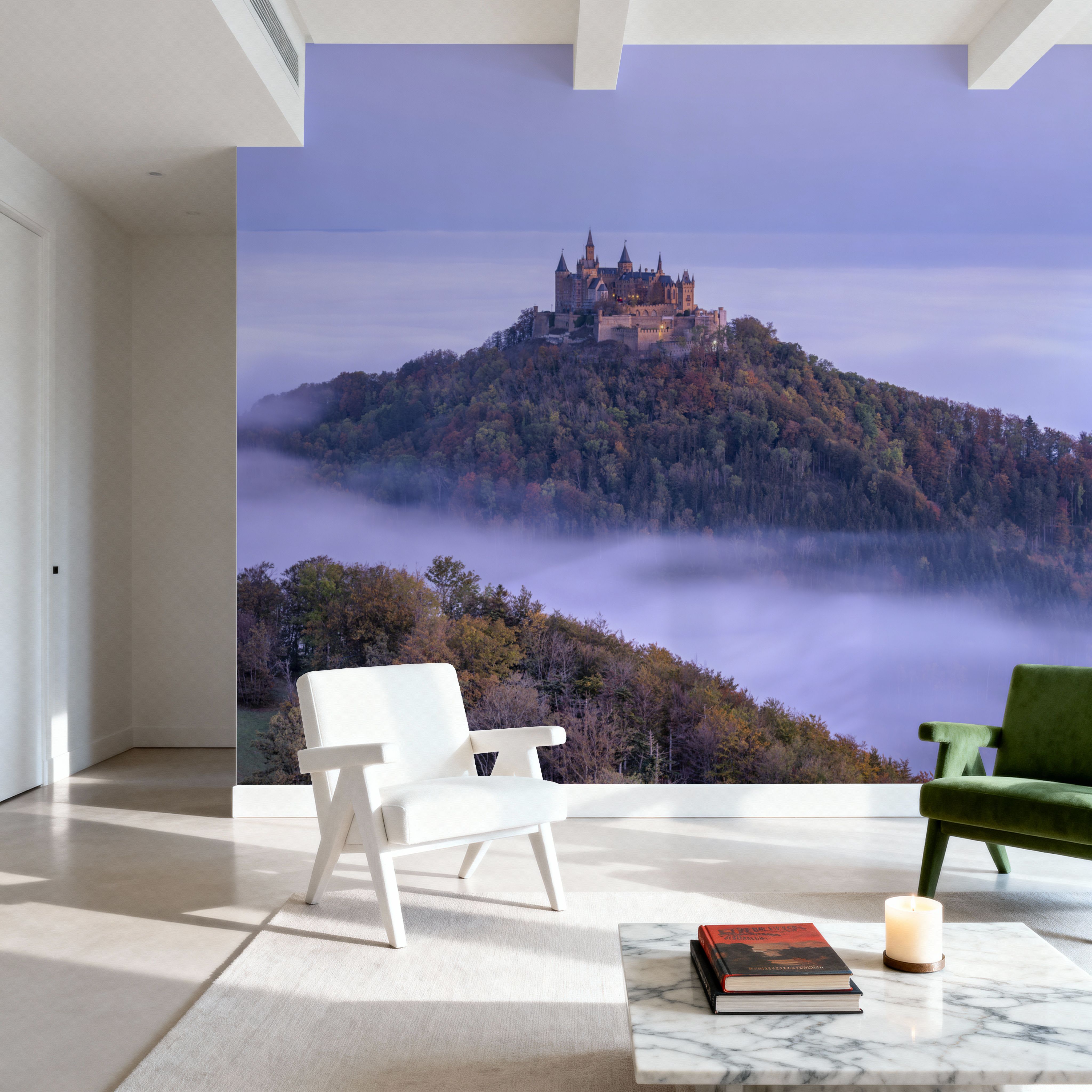 Hohenzollern Castle Fog
