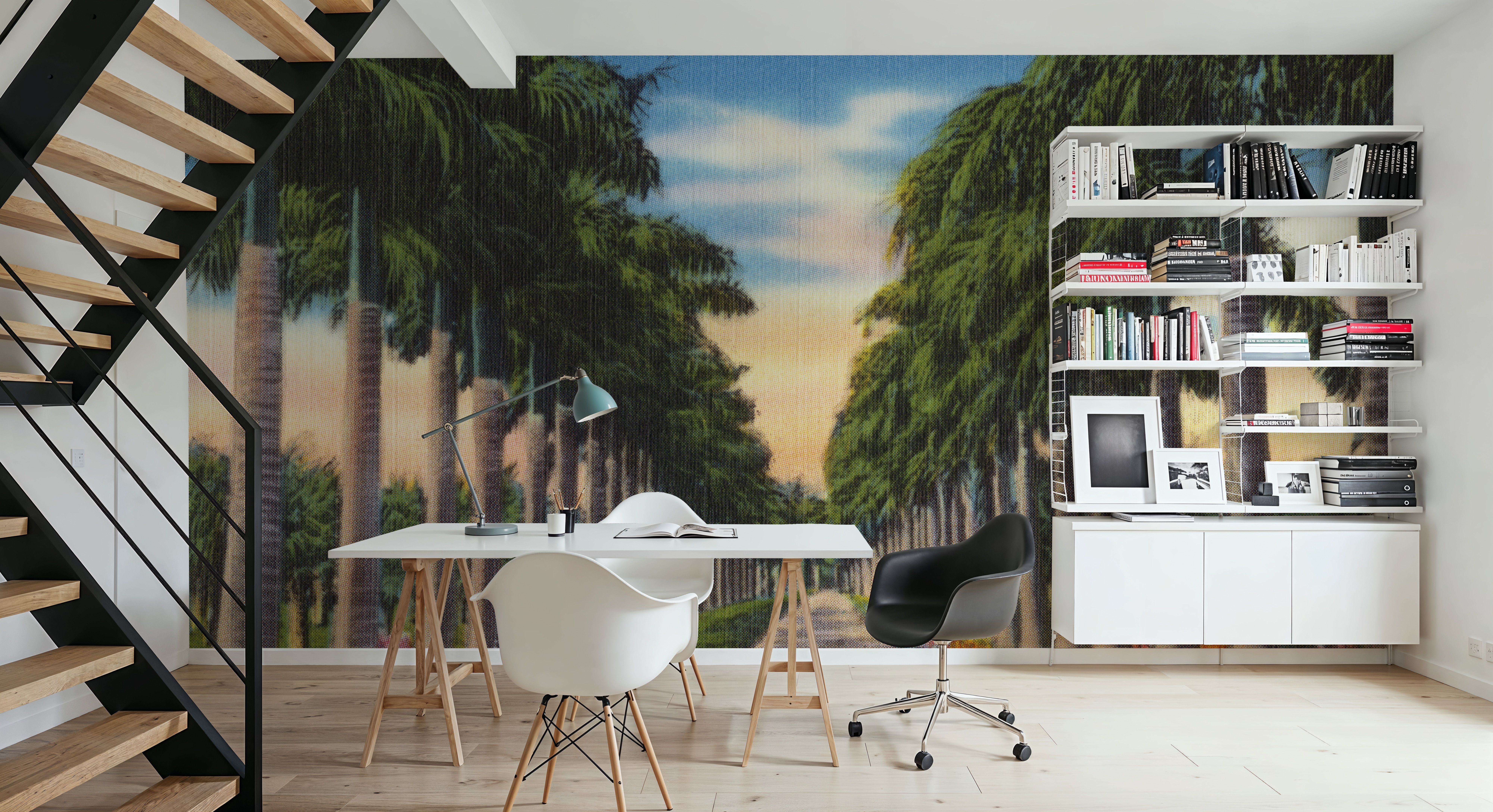 Greetings from Royal Palms - Screenprint Postcard