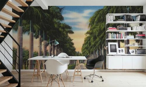 Greetings from Royal Palms - Screenprint Postcard