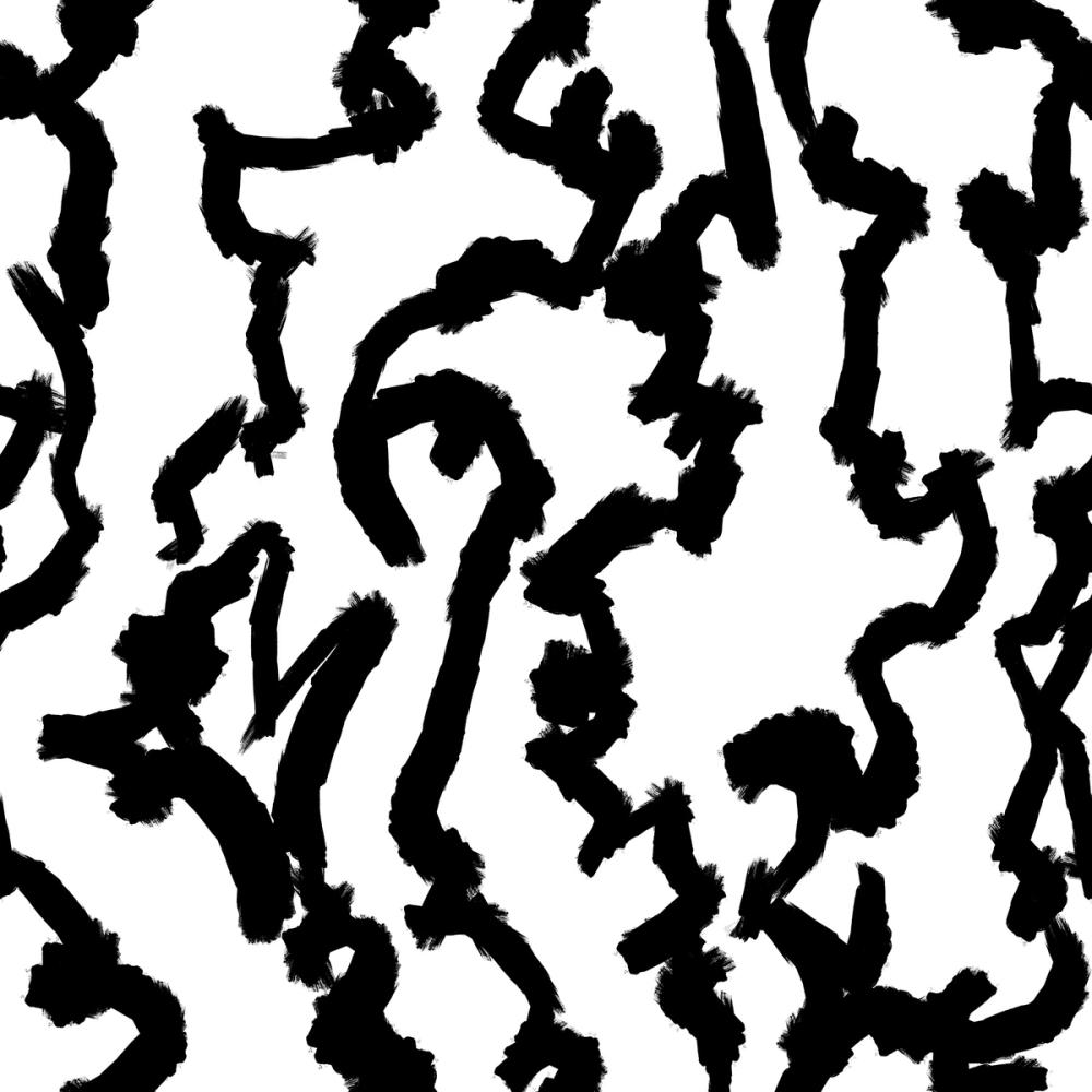 Ink Sribbles, Zebra