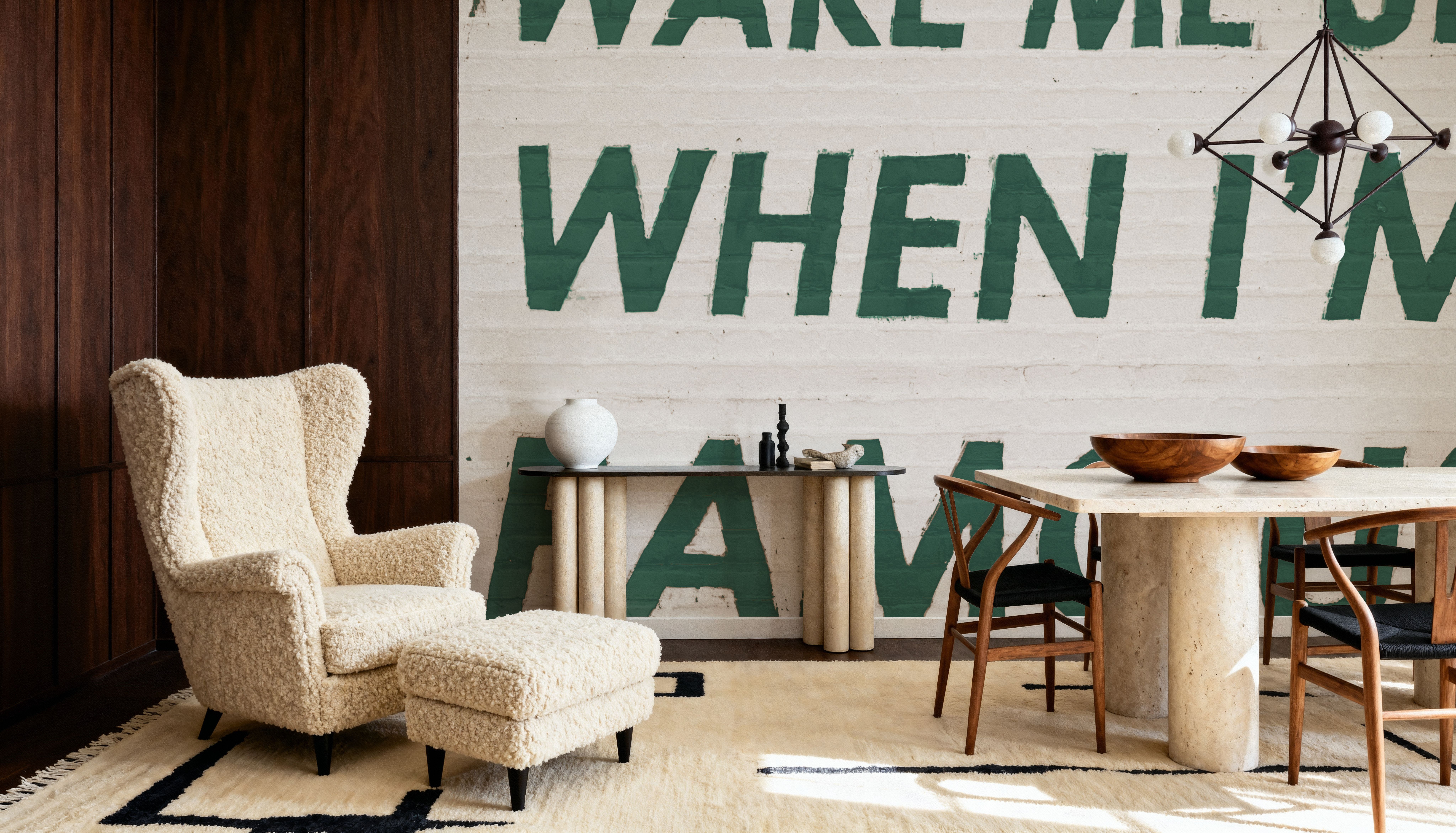 Wake Me When Famous Green