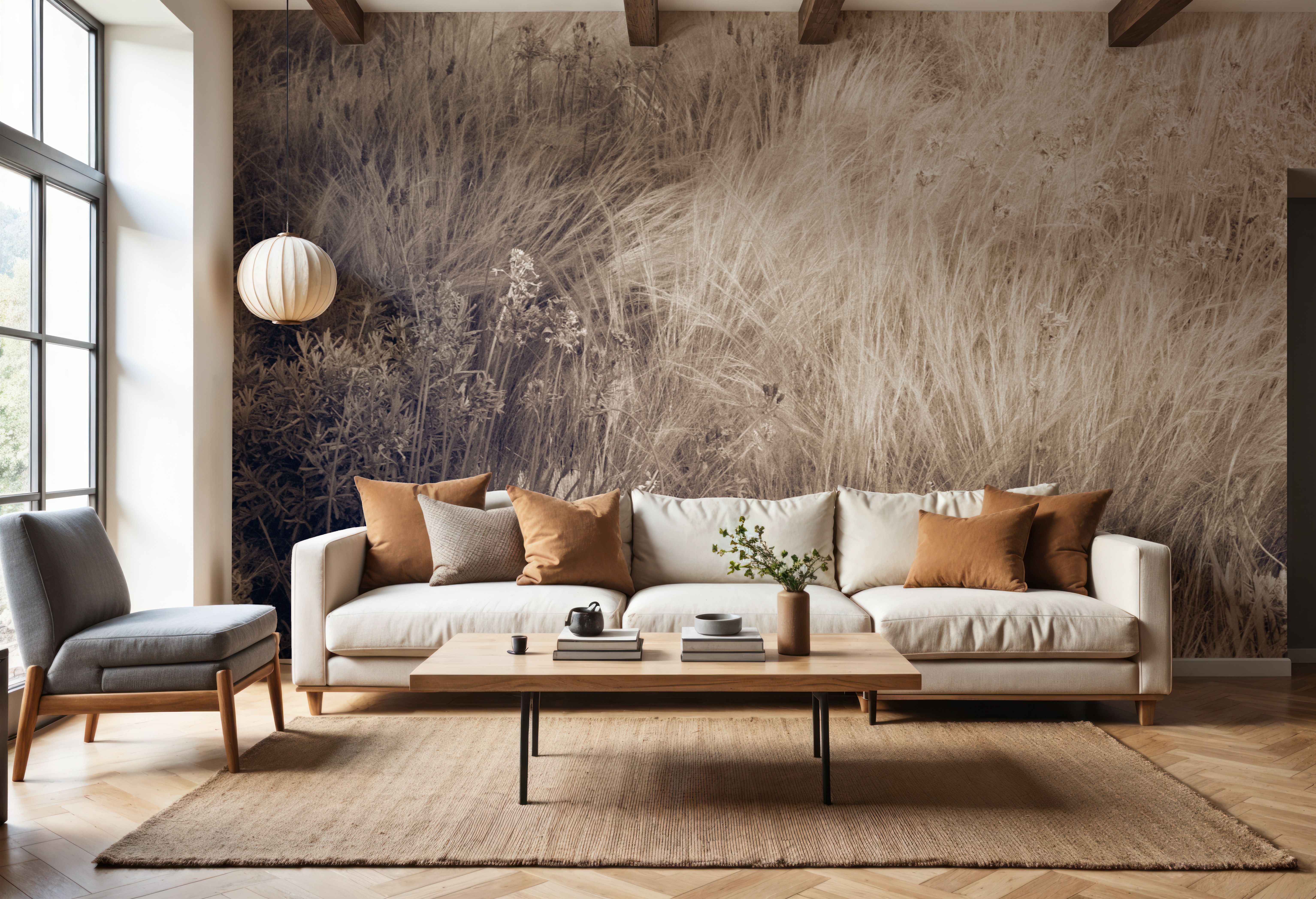 Soft Grasses II, Wallpaper