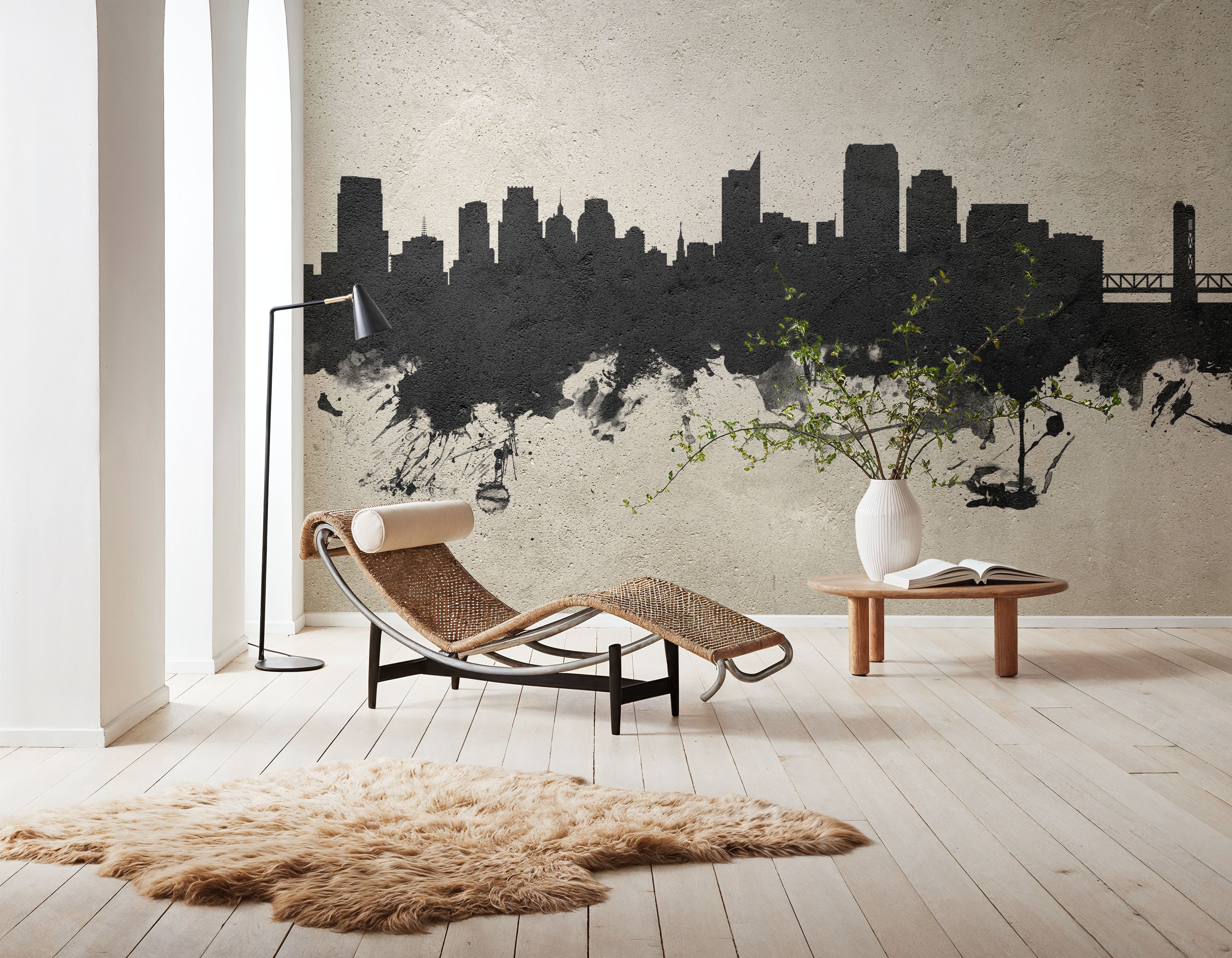 Sacramento California Skyline Concrete