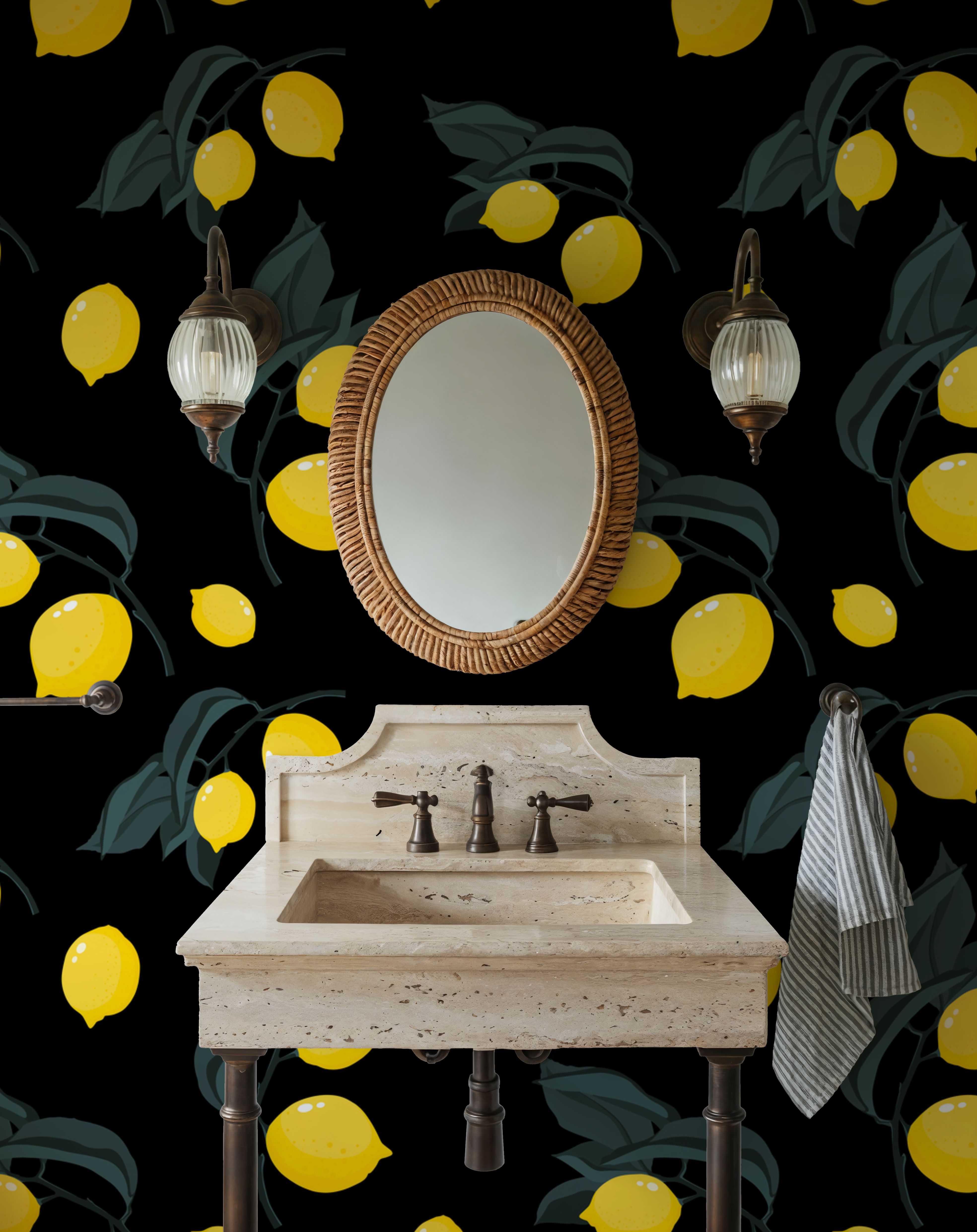 When Life Gives you Lemons, Papier peint