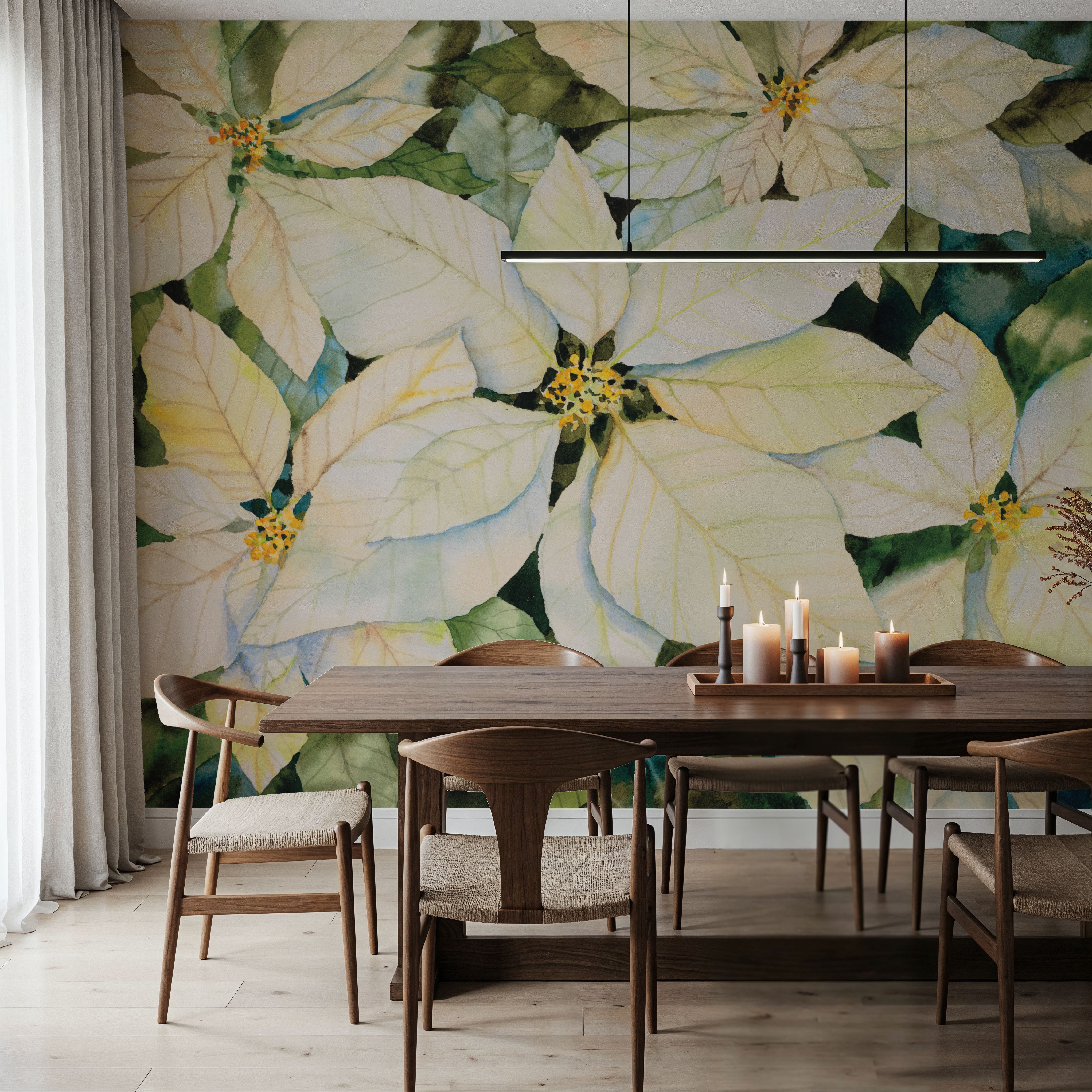White Poinsettia