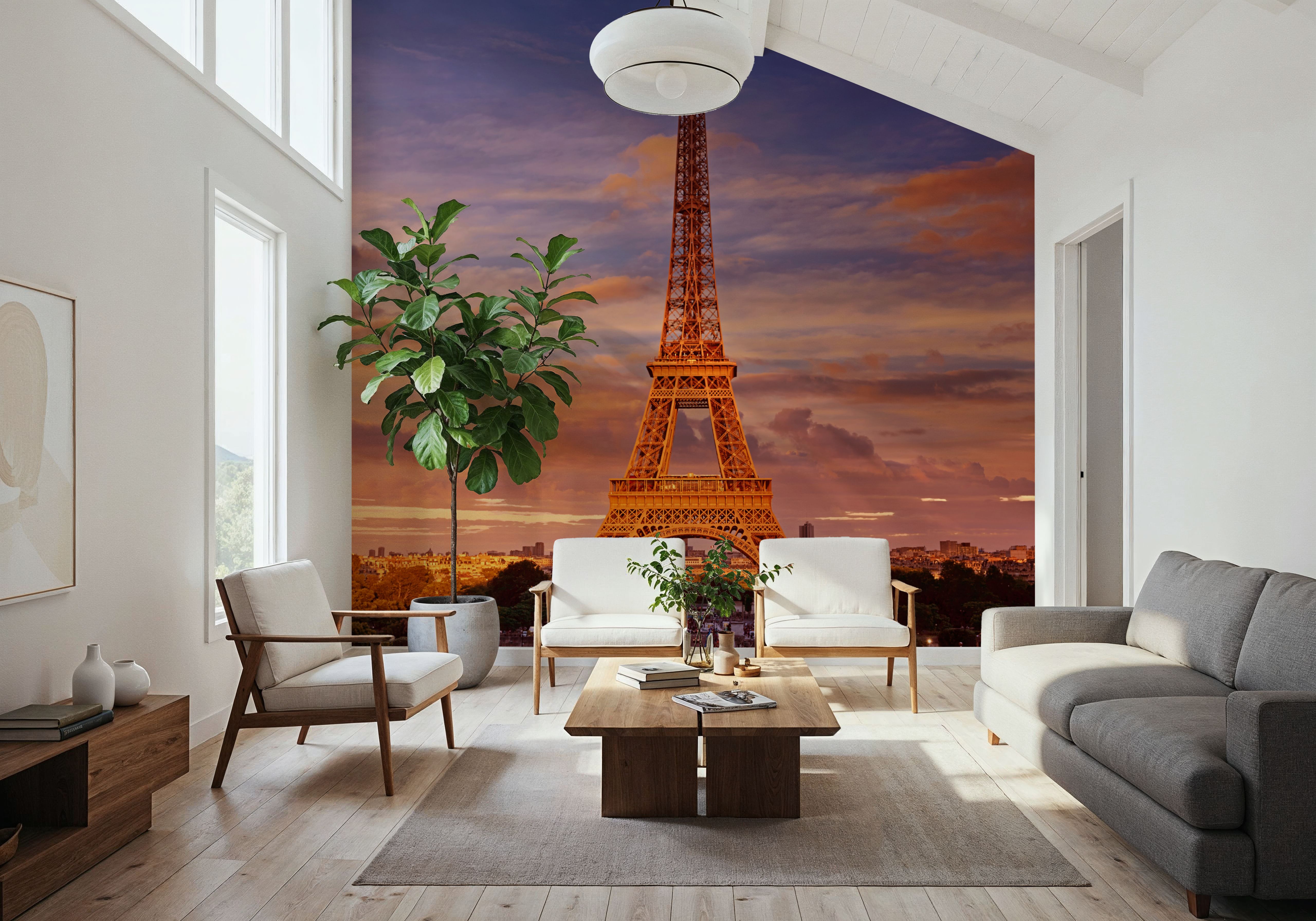Eiffel Tower at Sunset