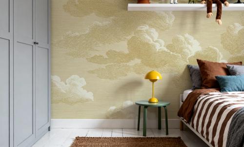 Intaglio Clouds, Butter Yellow