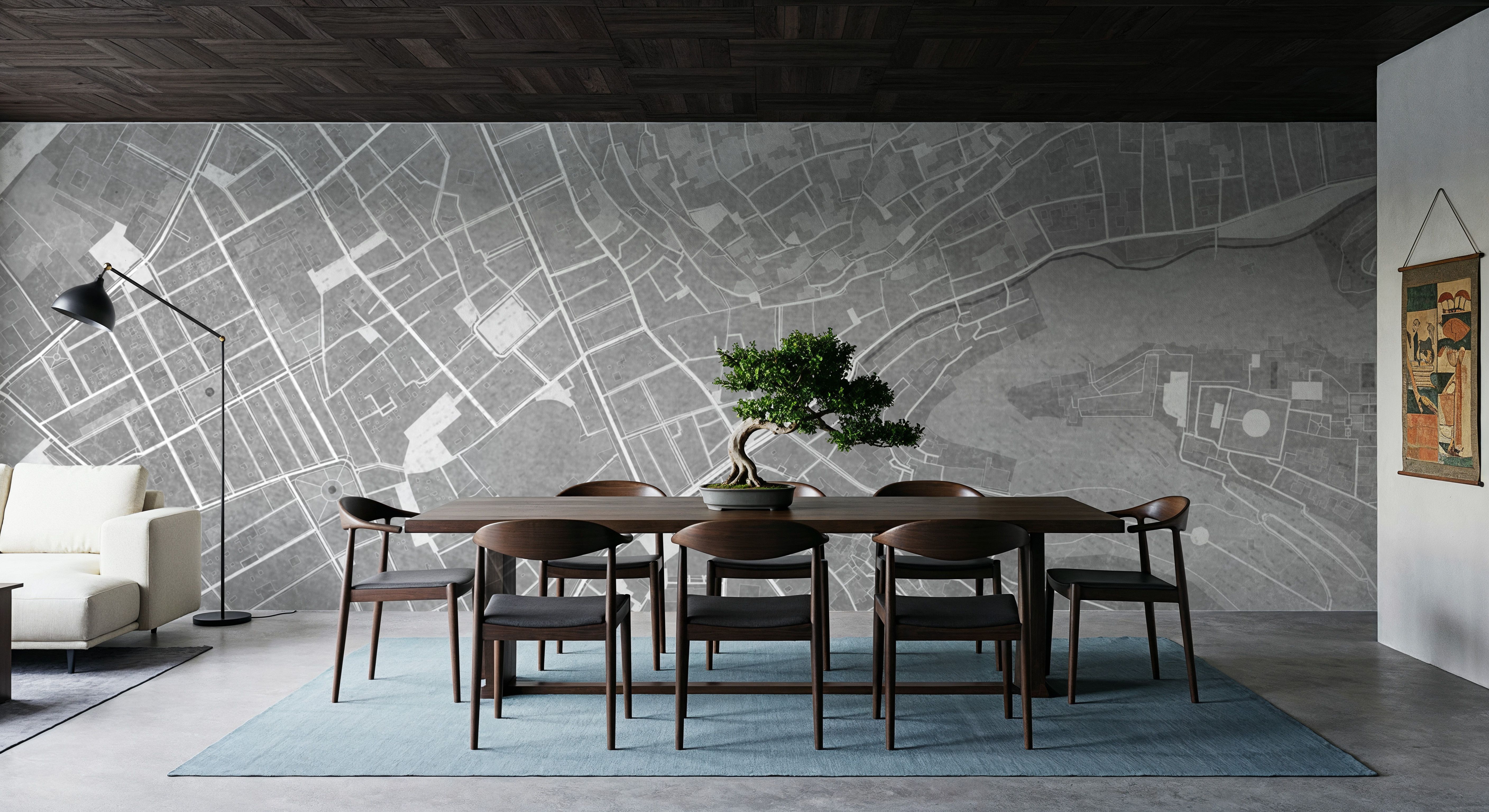 Granada City Grey, Wallpaper