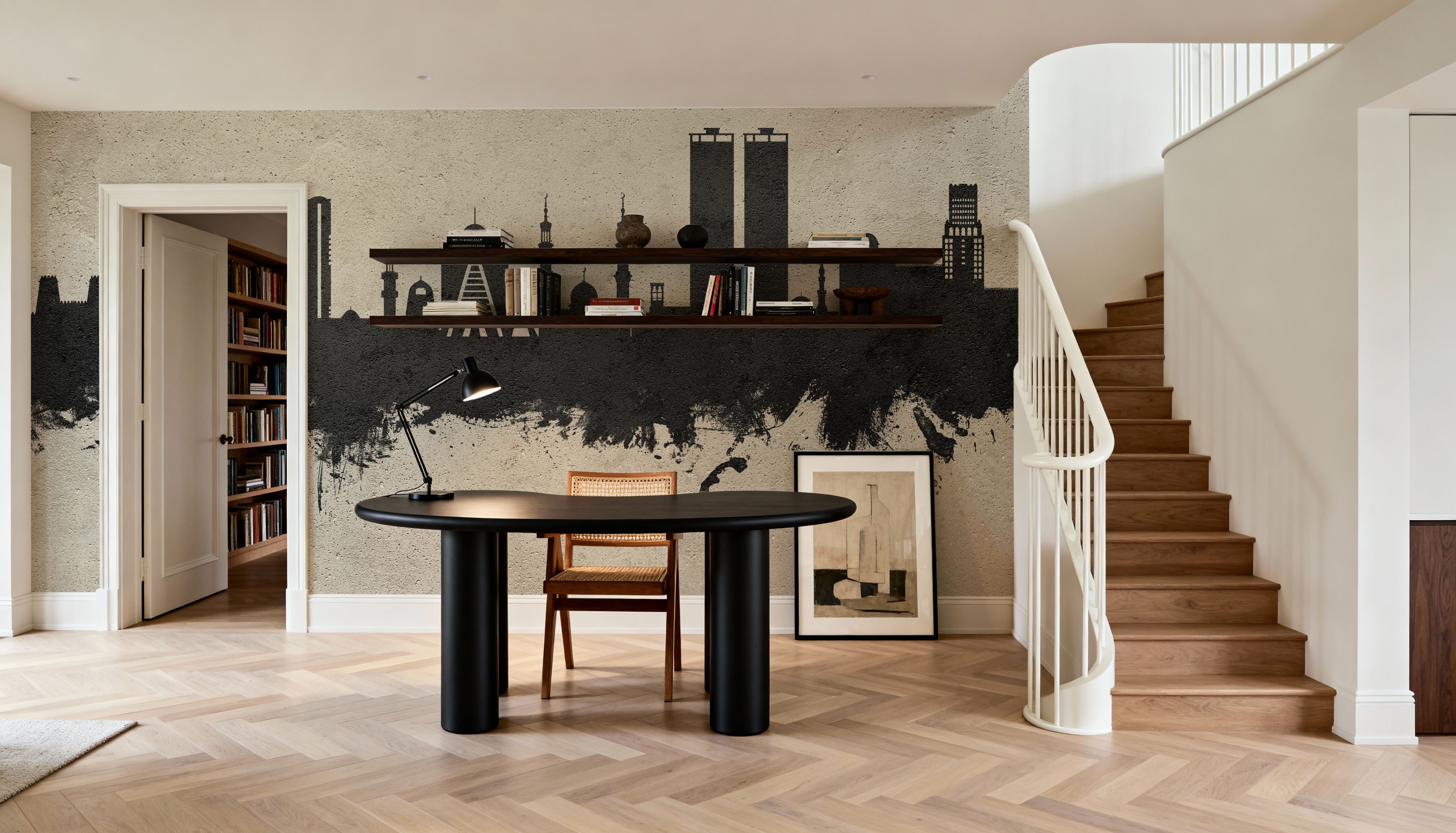 Ras Al Khaimah Skyline Concrete, Wallpaper