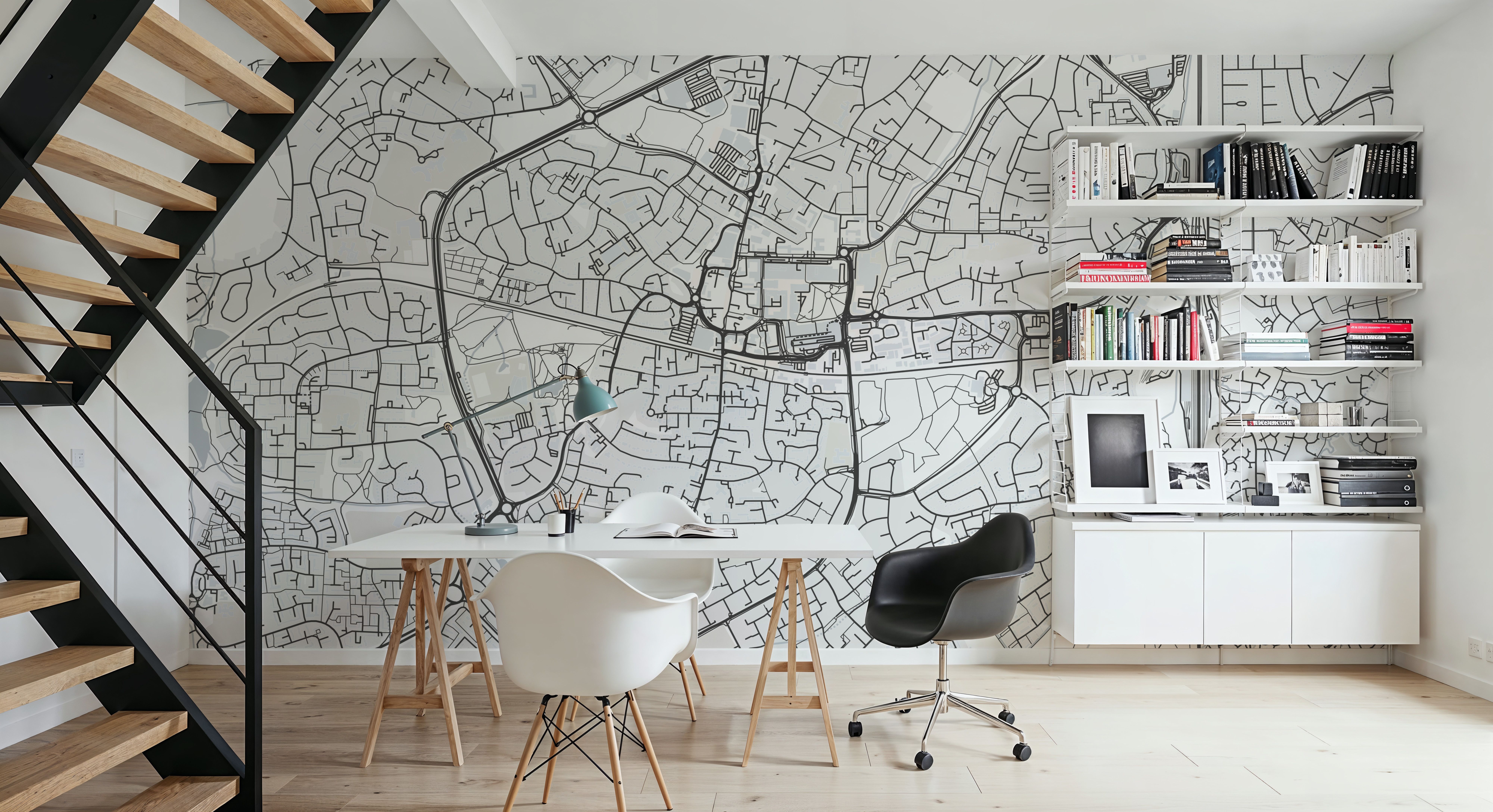Crawley White, Wallpaper