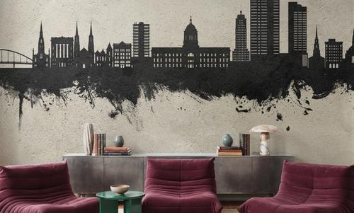 Fort Wayne Indiana Skyline Concrete