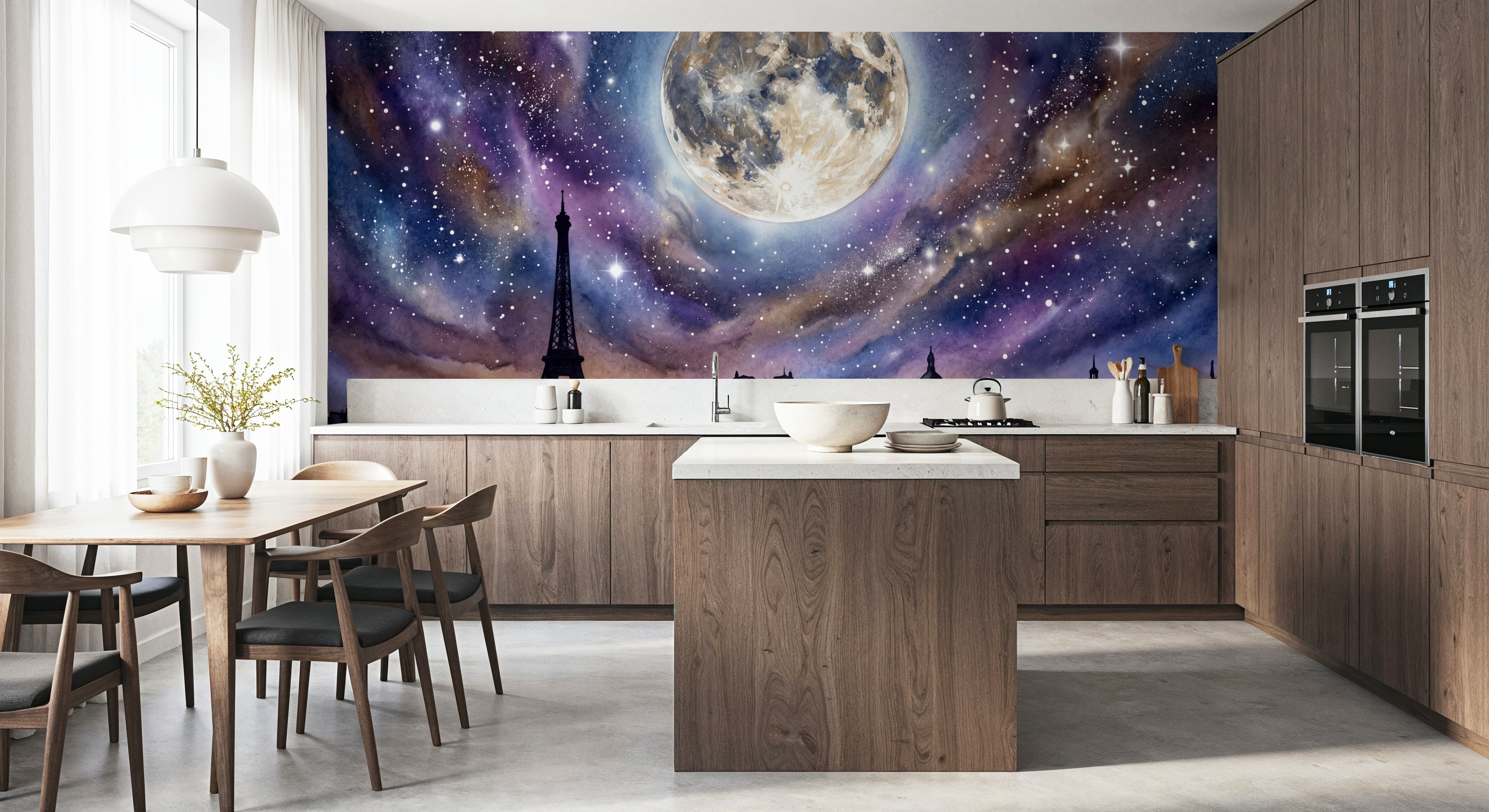 Paris - Powerful Moon Series, Tapet