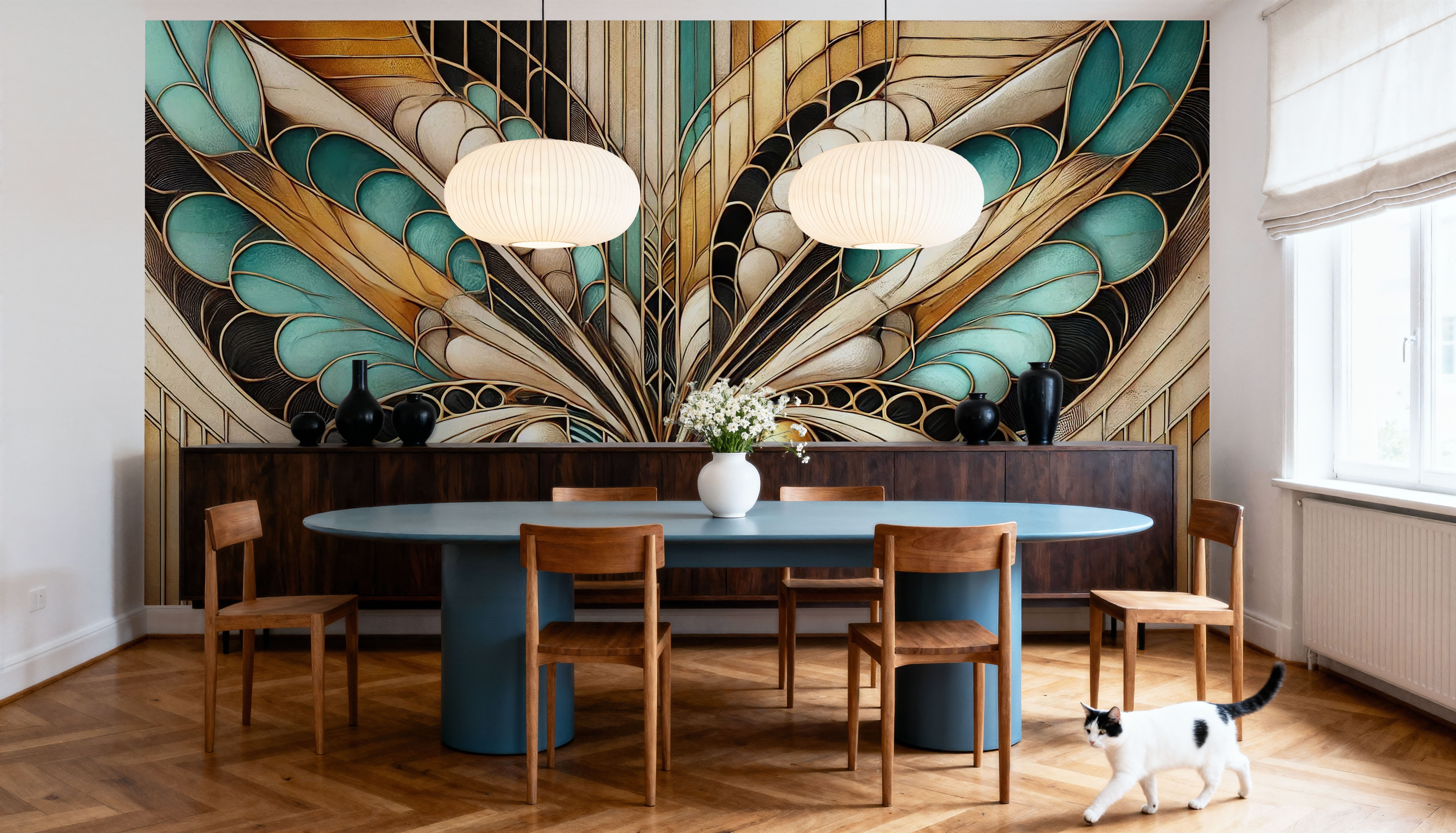 Art Deco Butterfly Wings