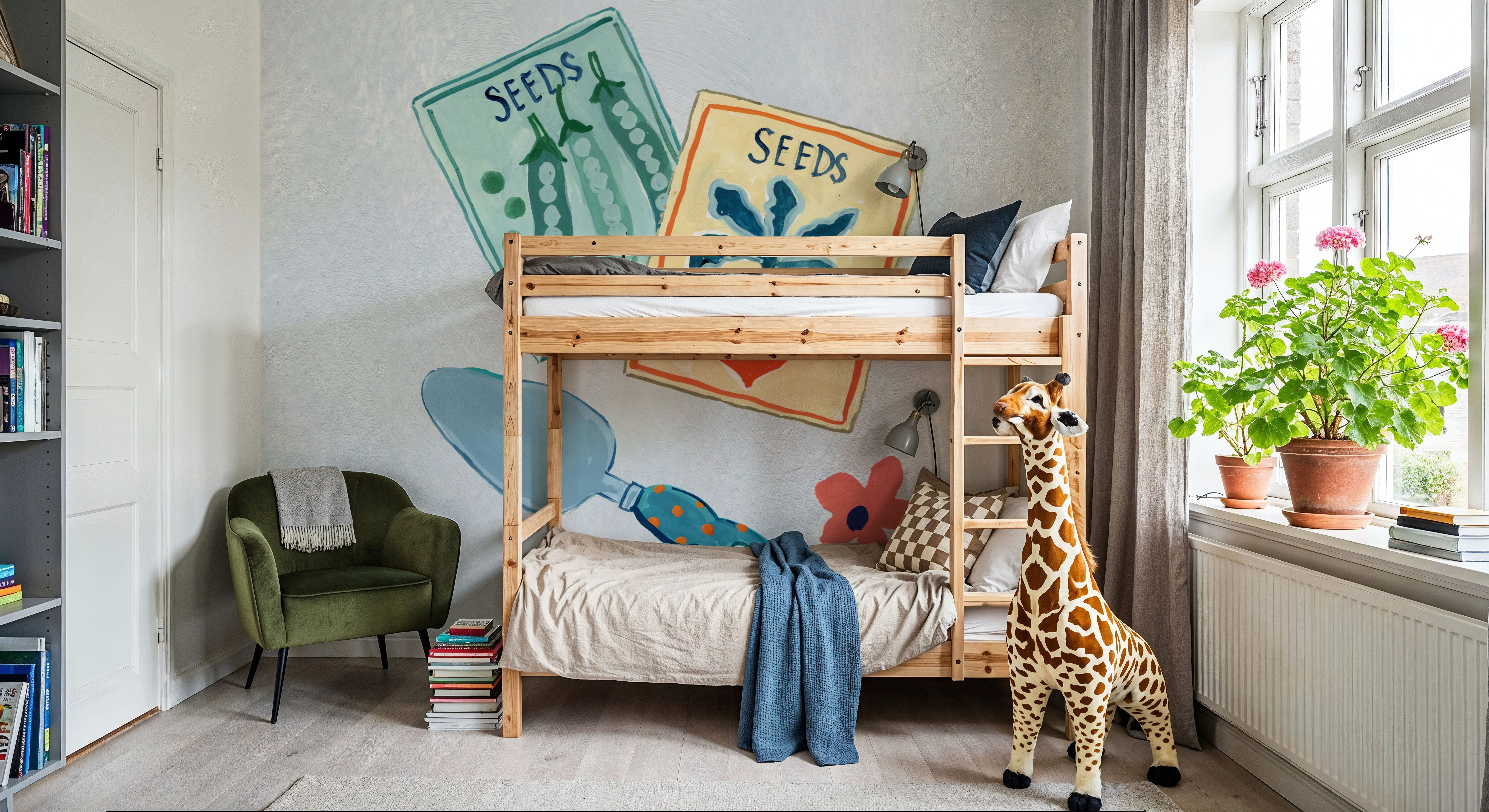 In the Garden III, Wallpaper