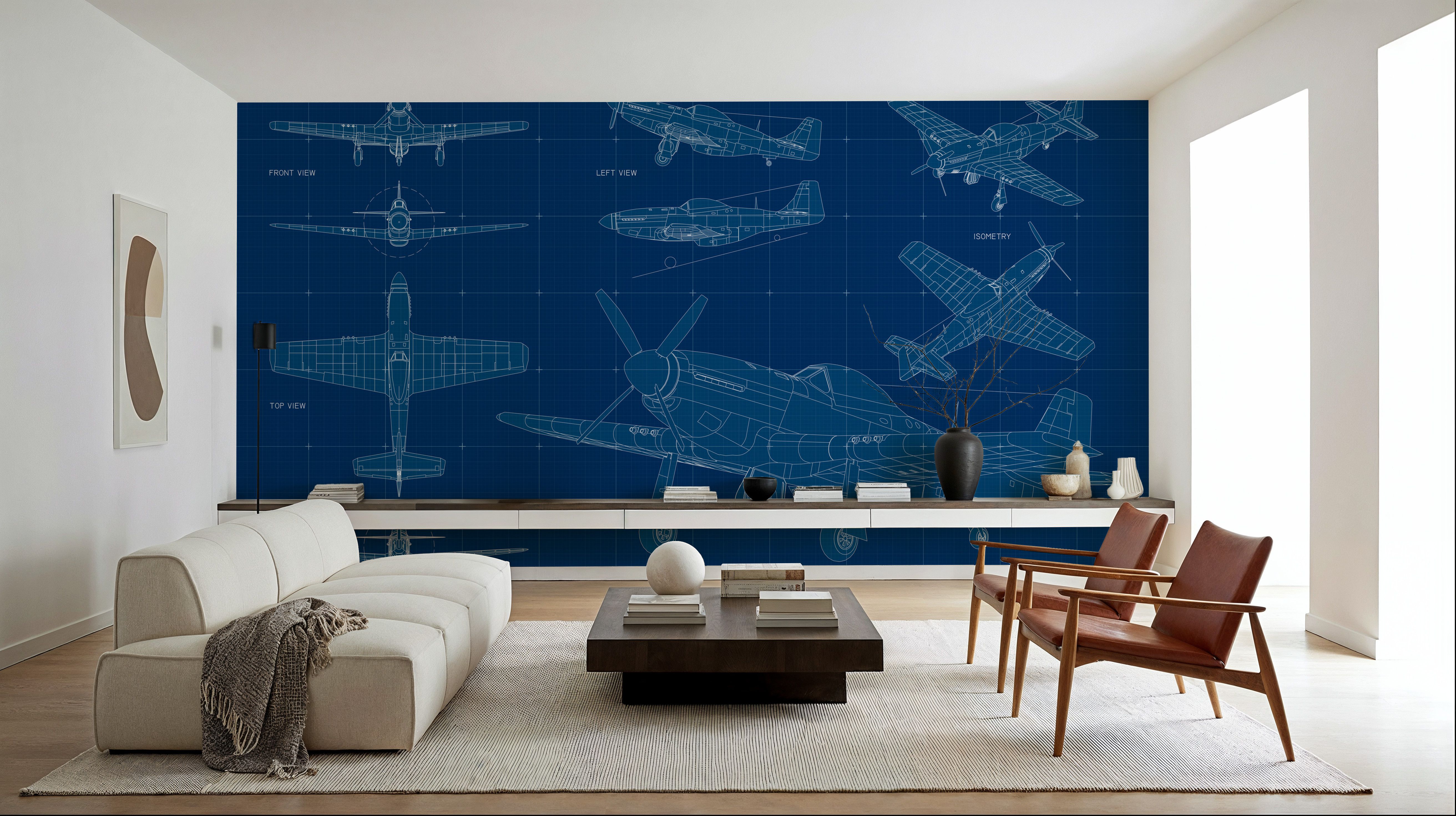 Old Plane Blueprint