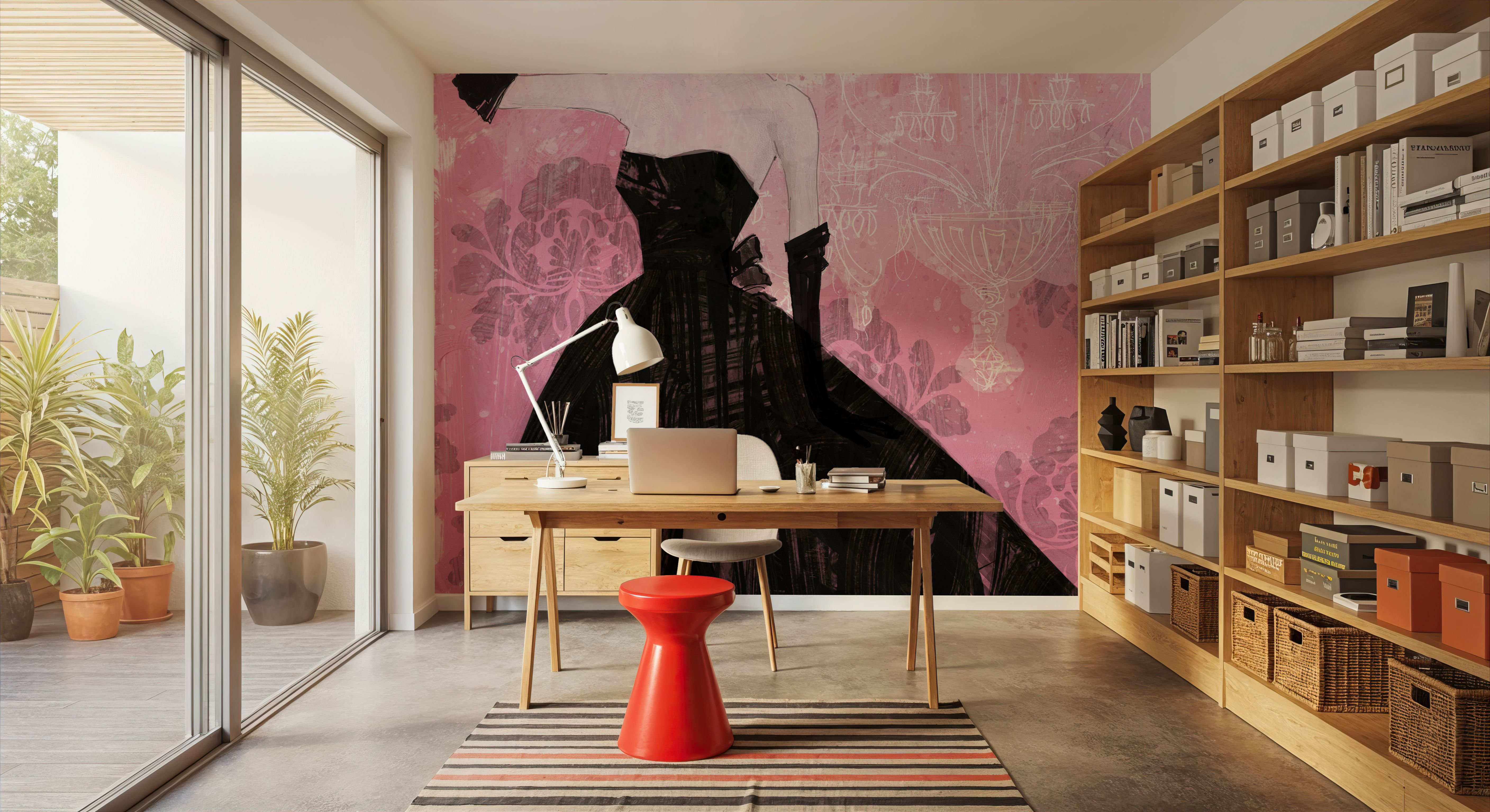 Couture Lady I, Tapeten