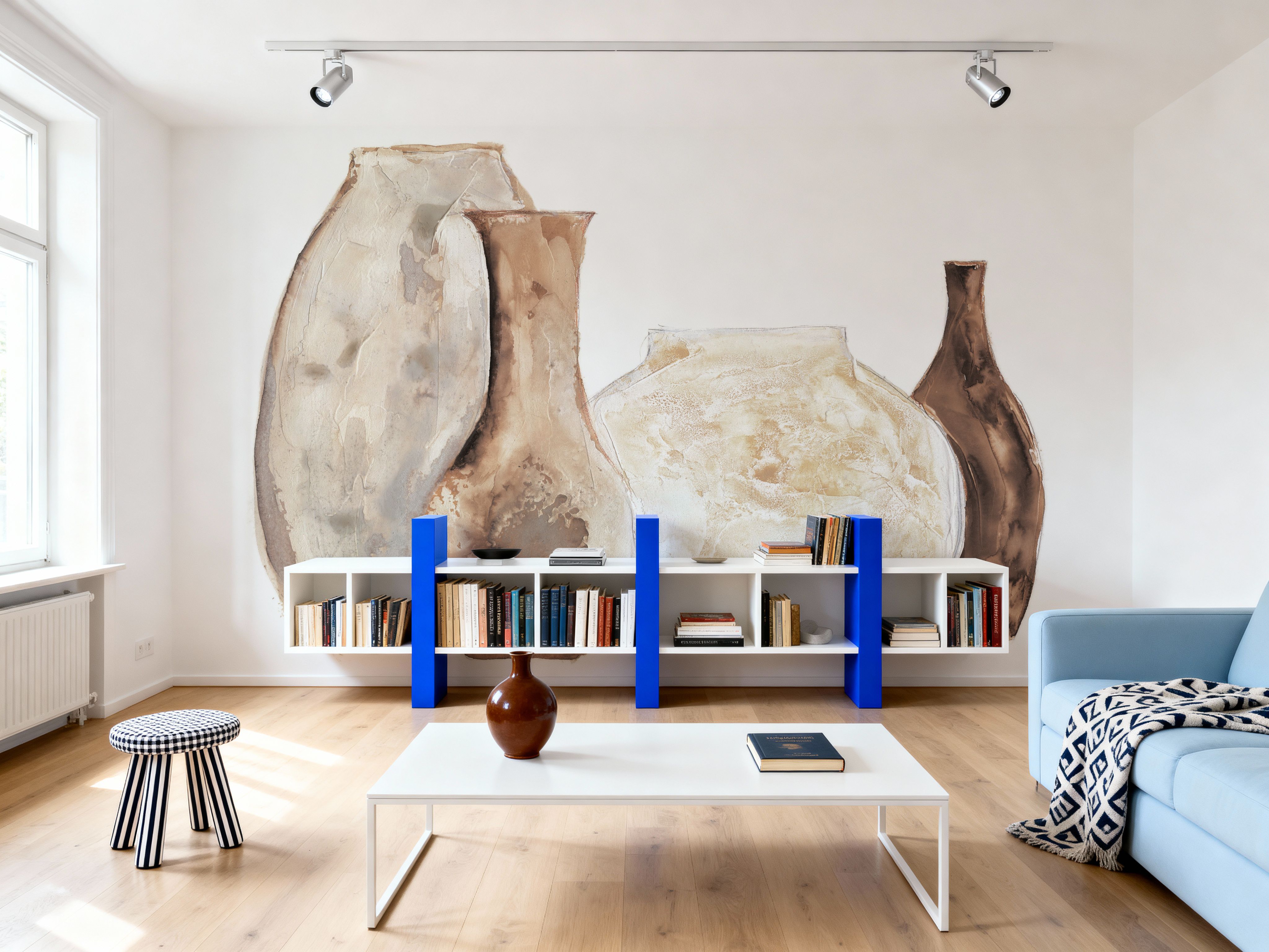 Neutral Vases Sit, Papel de parede