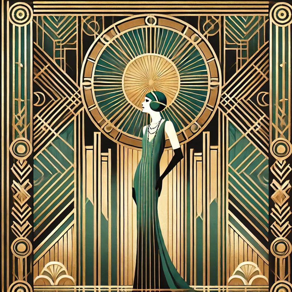 Opulent Elegance A Tribute to Art Deco
