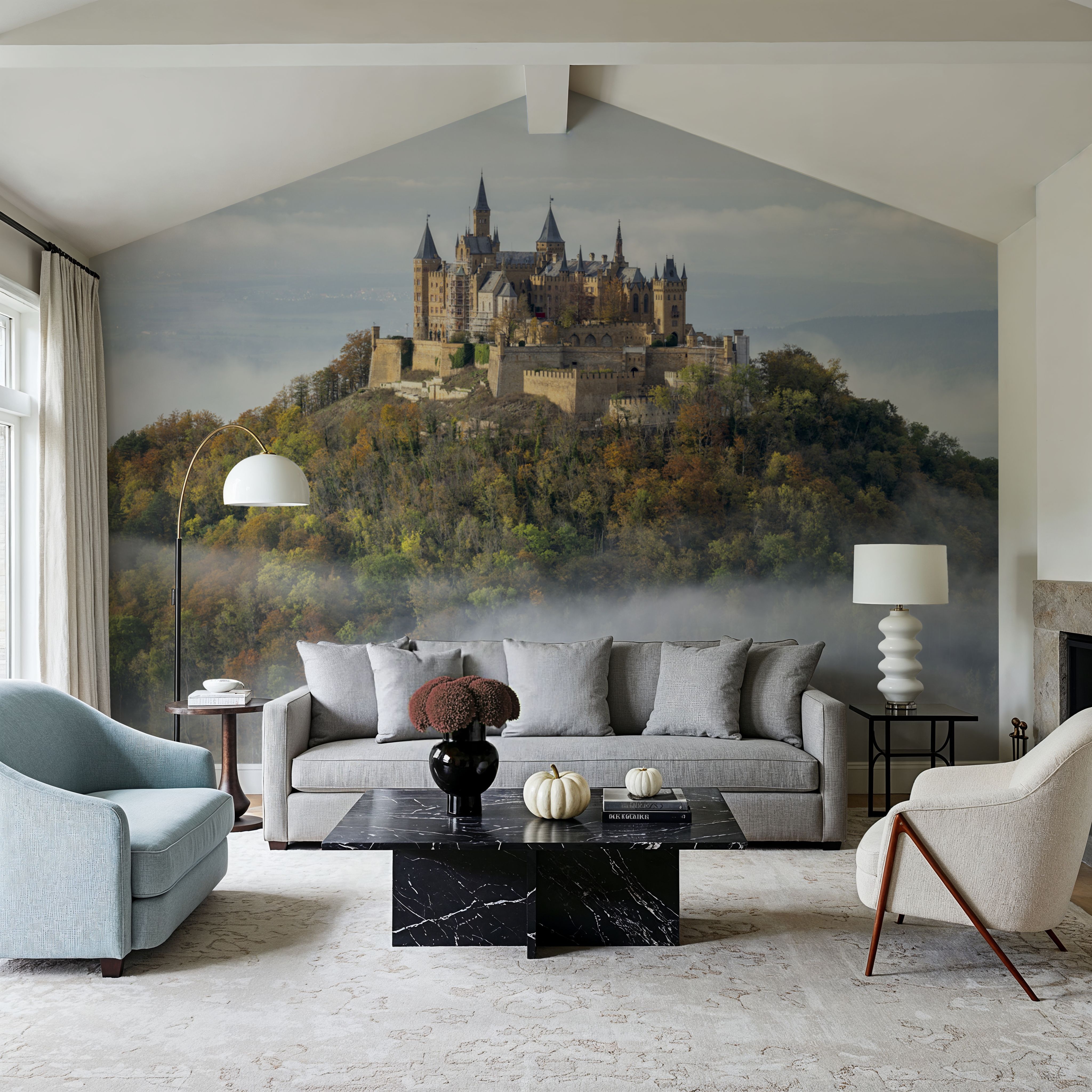 Hohenzollern Castle in Fall