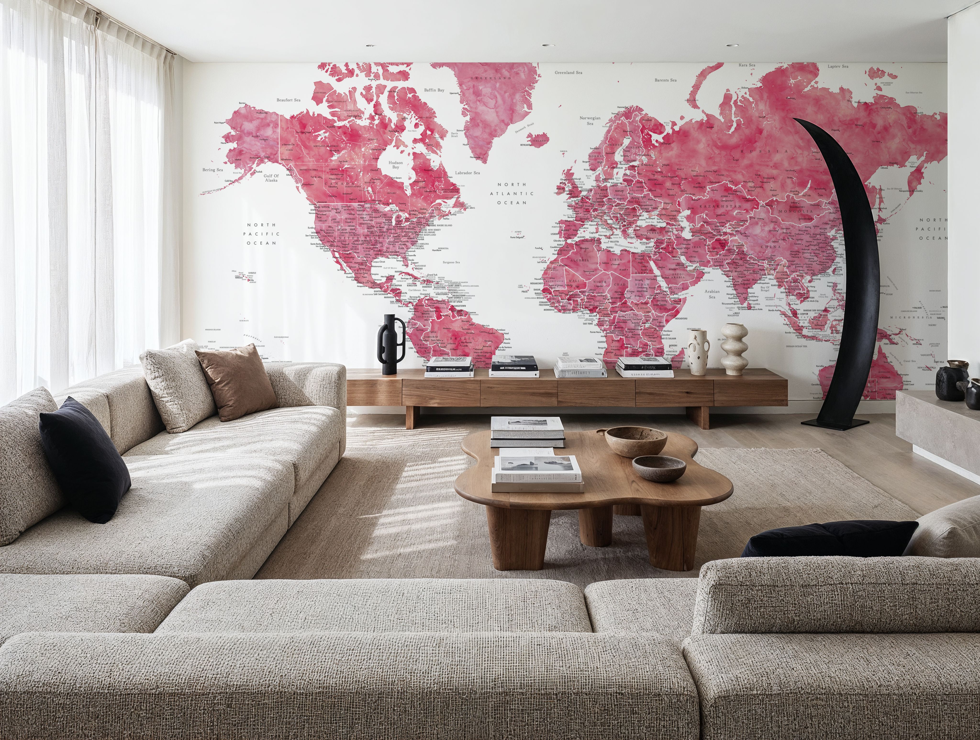 World Map Cities - Wanda