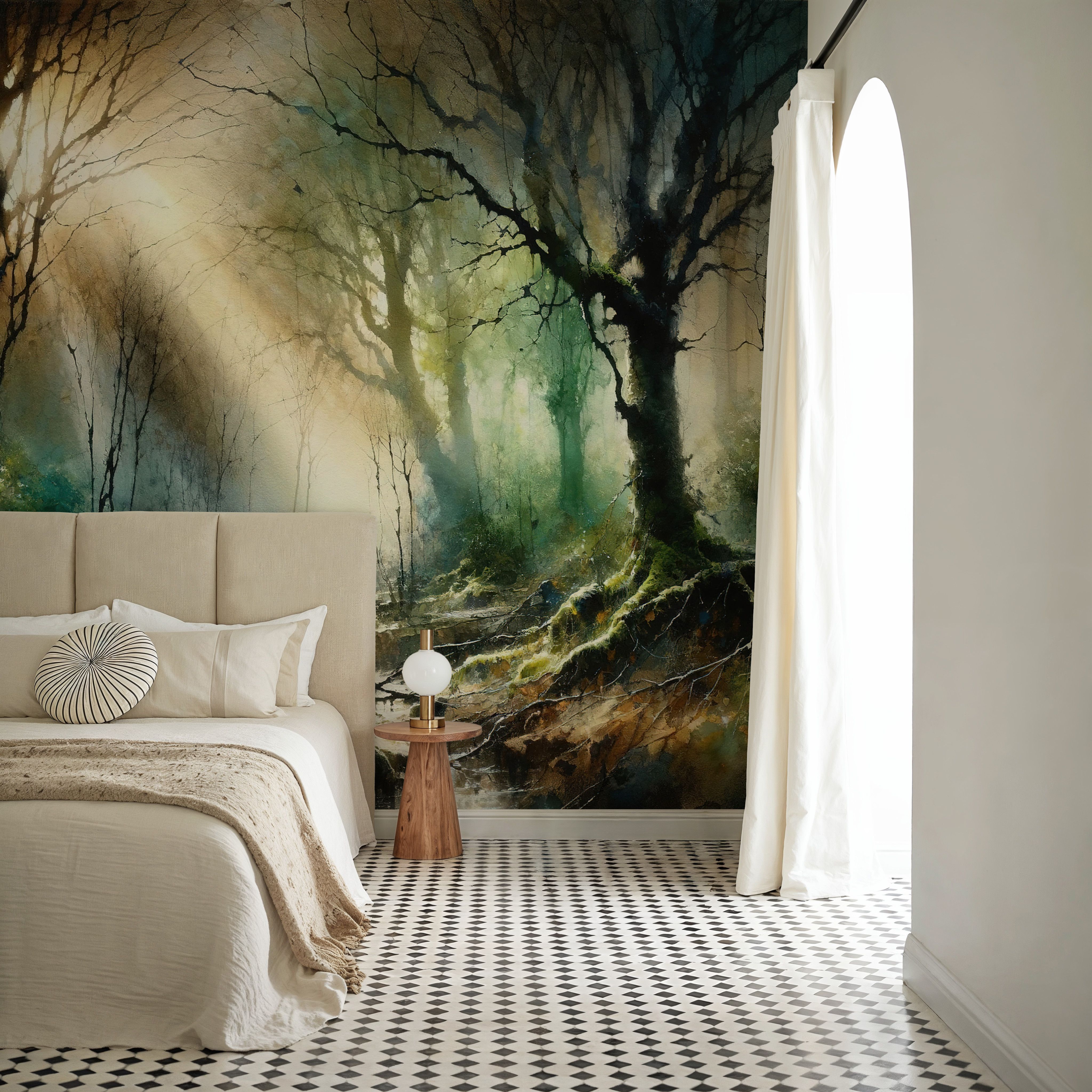 Misty Forest Awakening