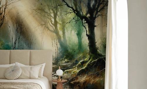 Misty Forest Awakening