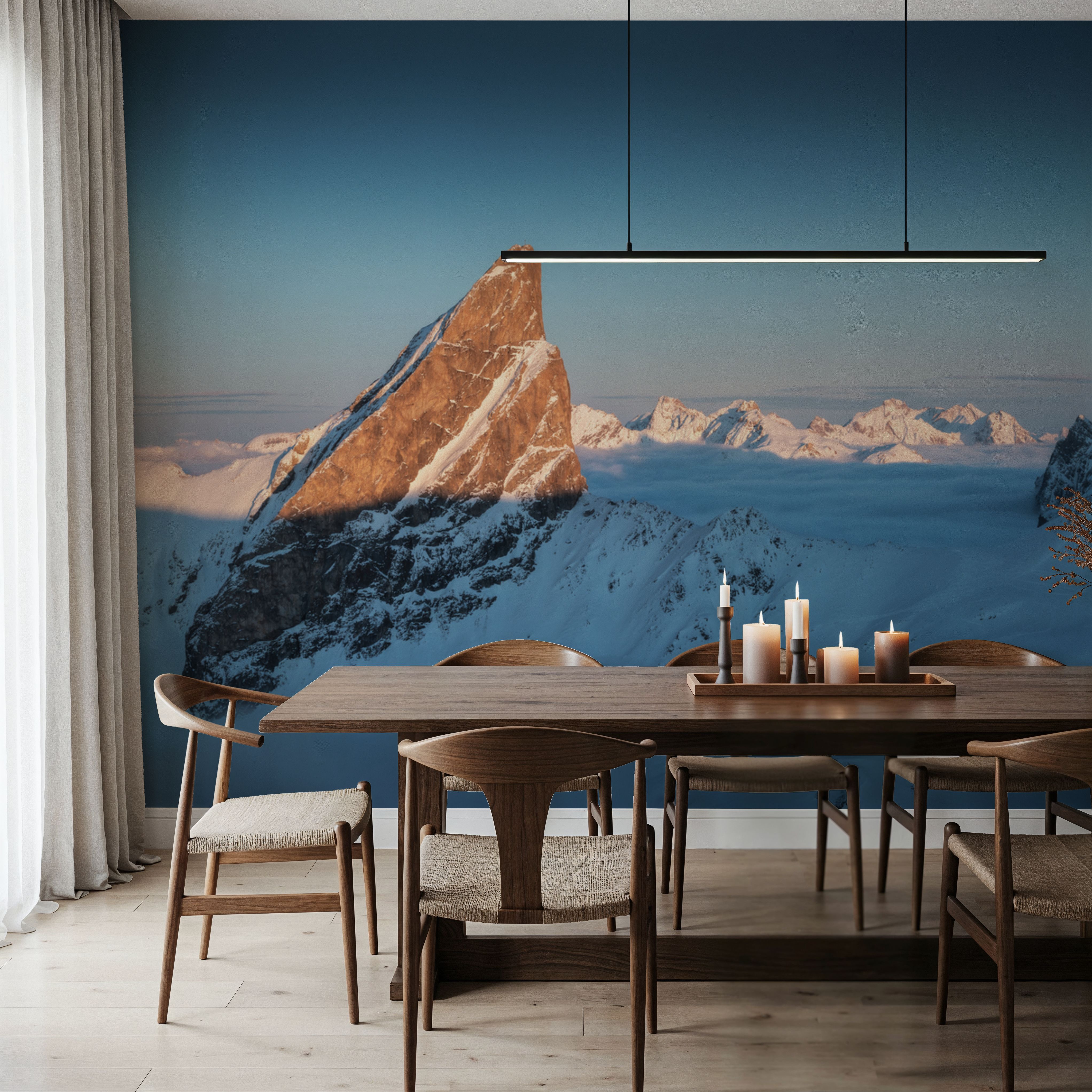 Peak Sunset Panorama