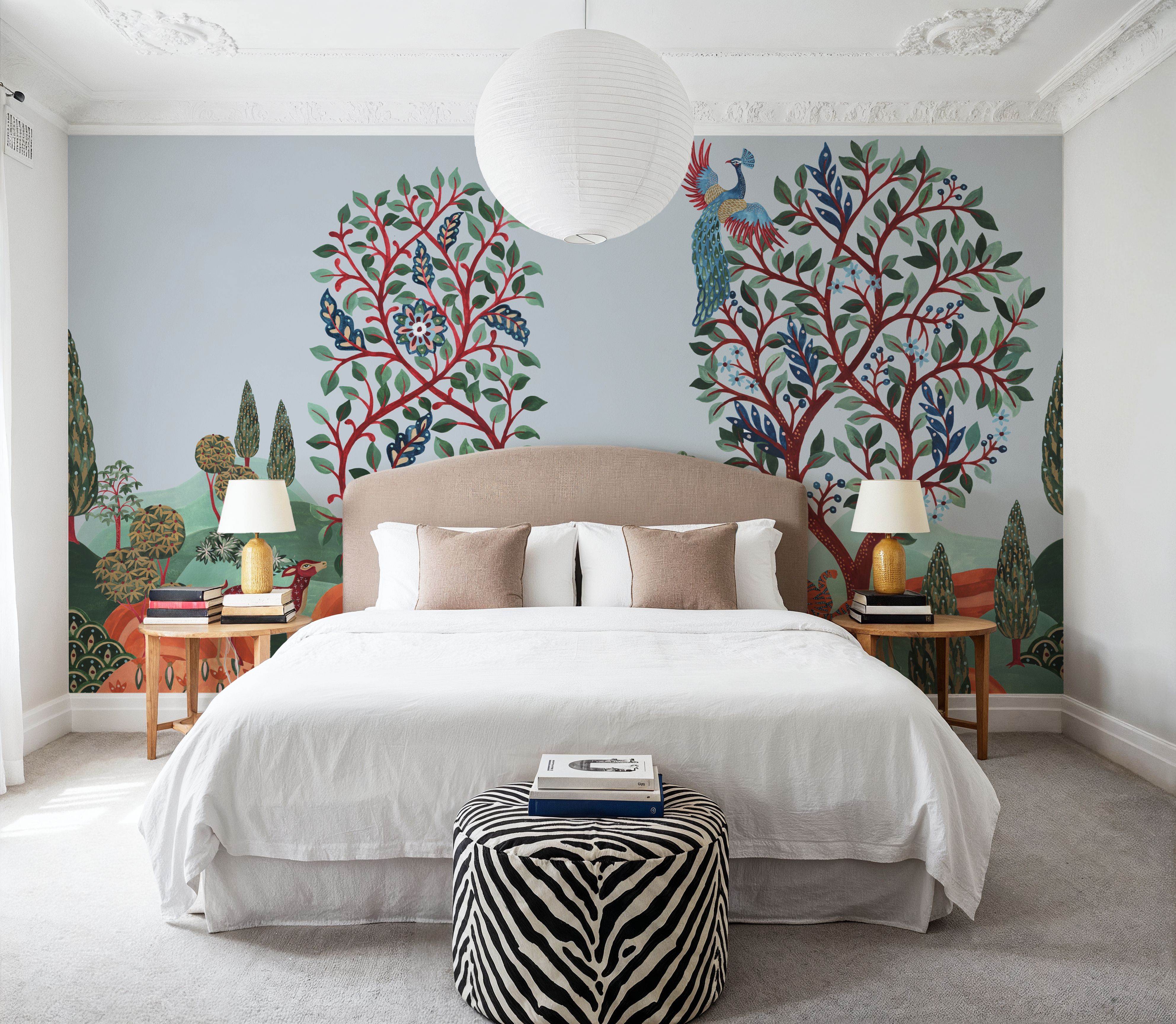 Garden of Myth and Memory, Sky