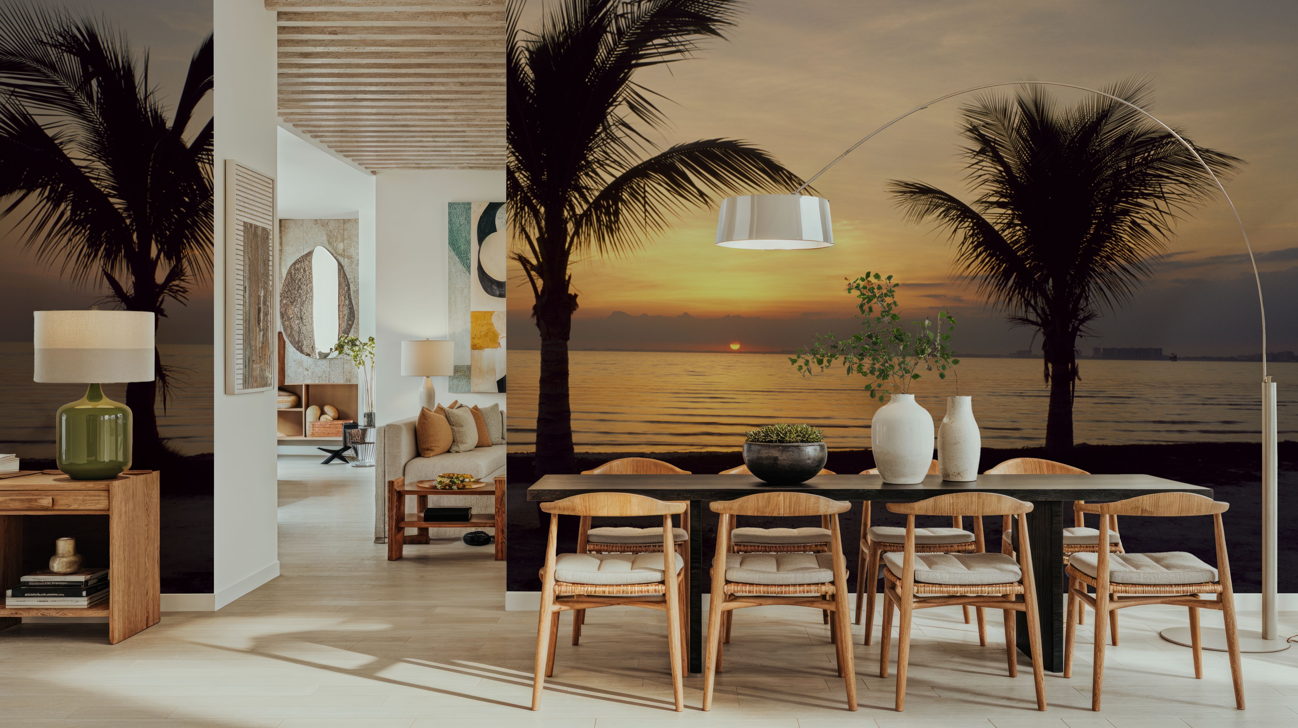 Sunset Palms