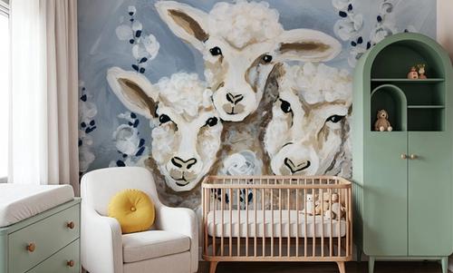 Sheep in the Meadow