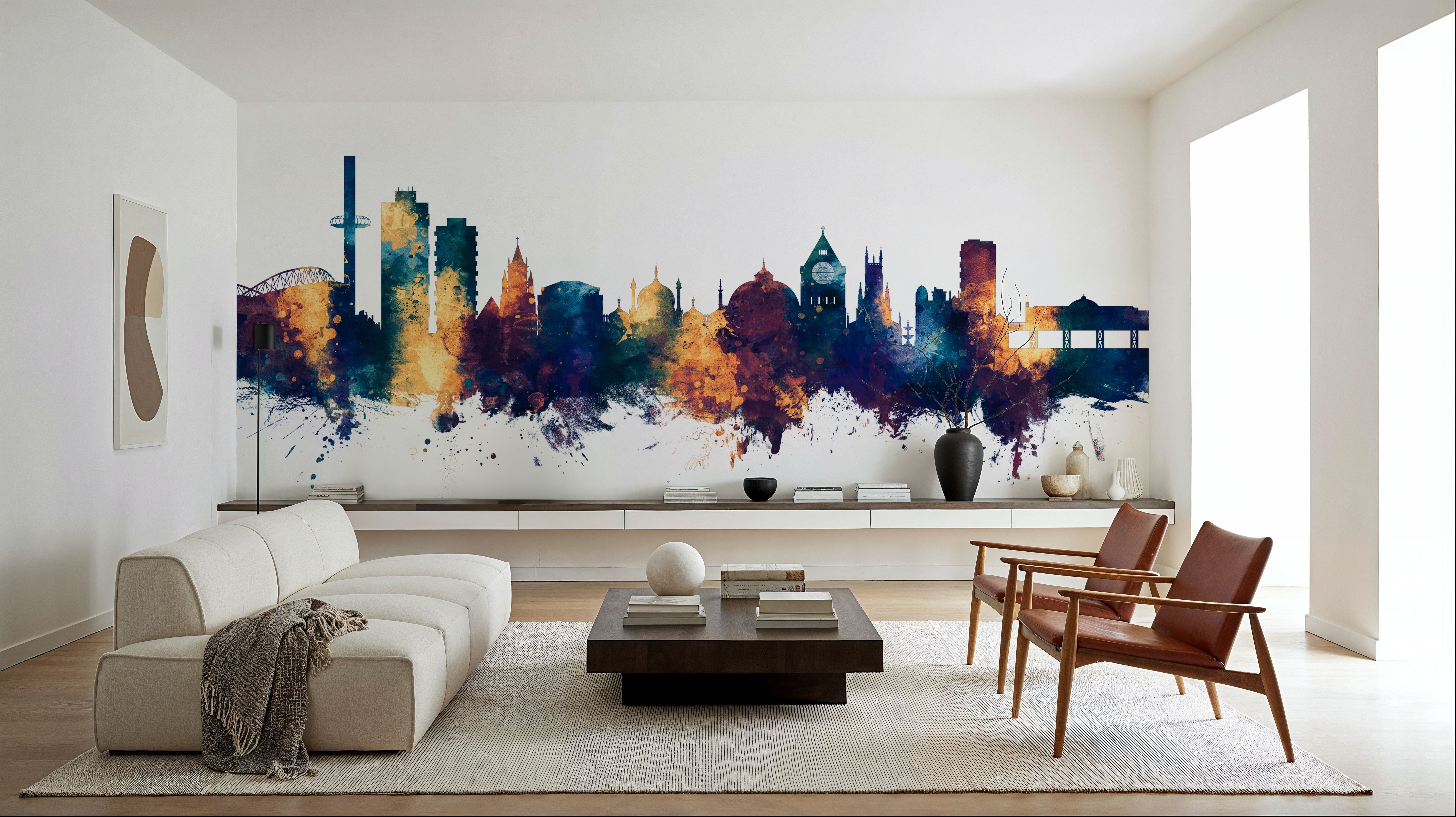 Brighton England Skyline Blue & Bronze