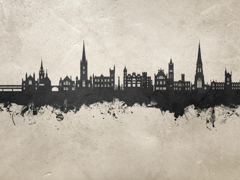 Derry Northern Ireland Skyline Concrete