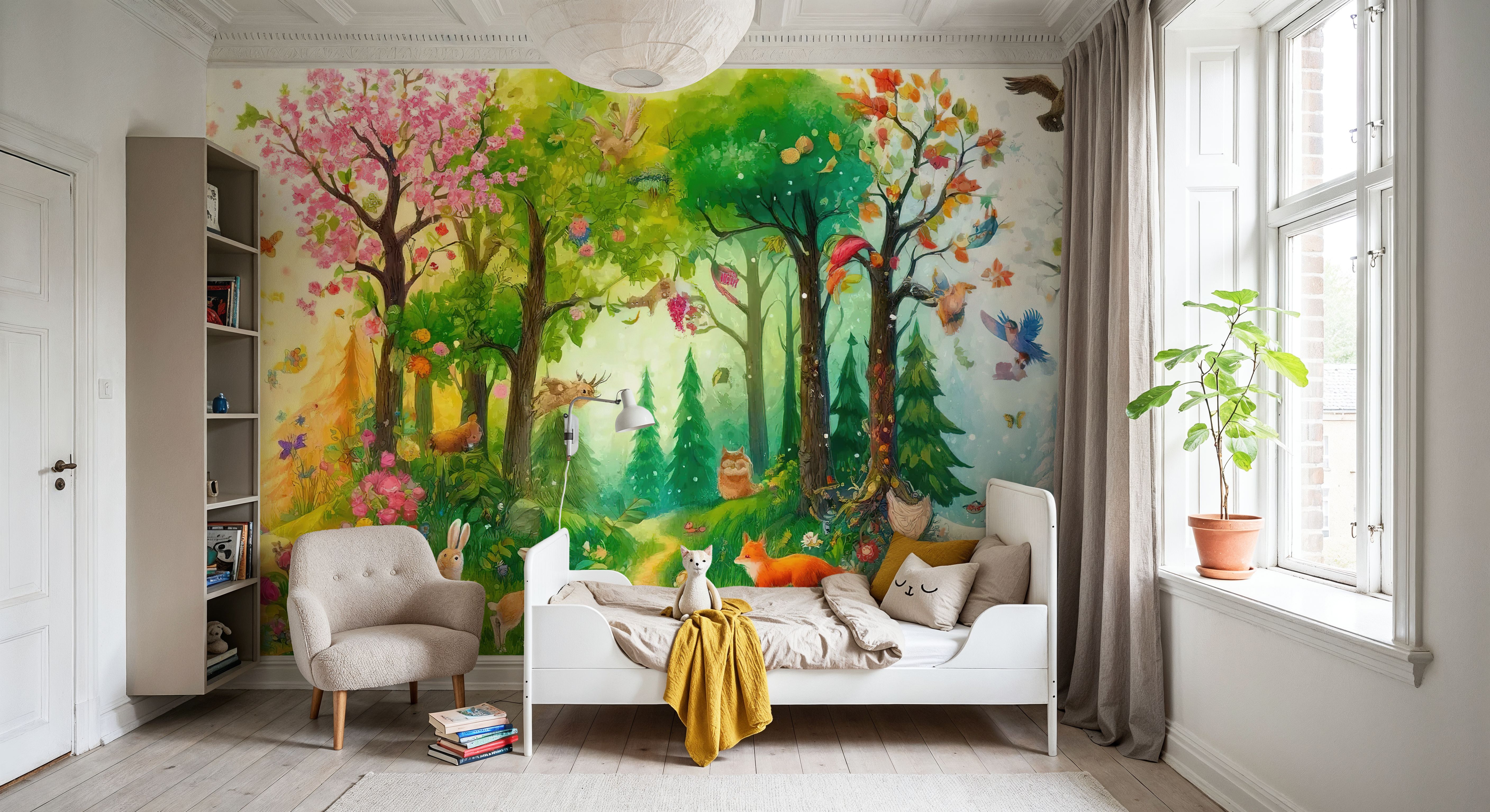 Forest through the Seasons, Wallpaper