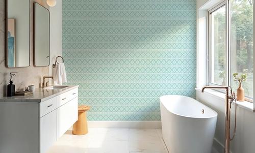 Amadora Squares Light Blue