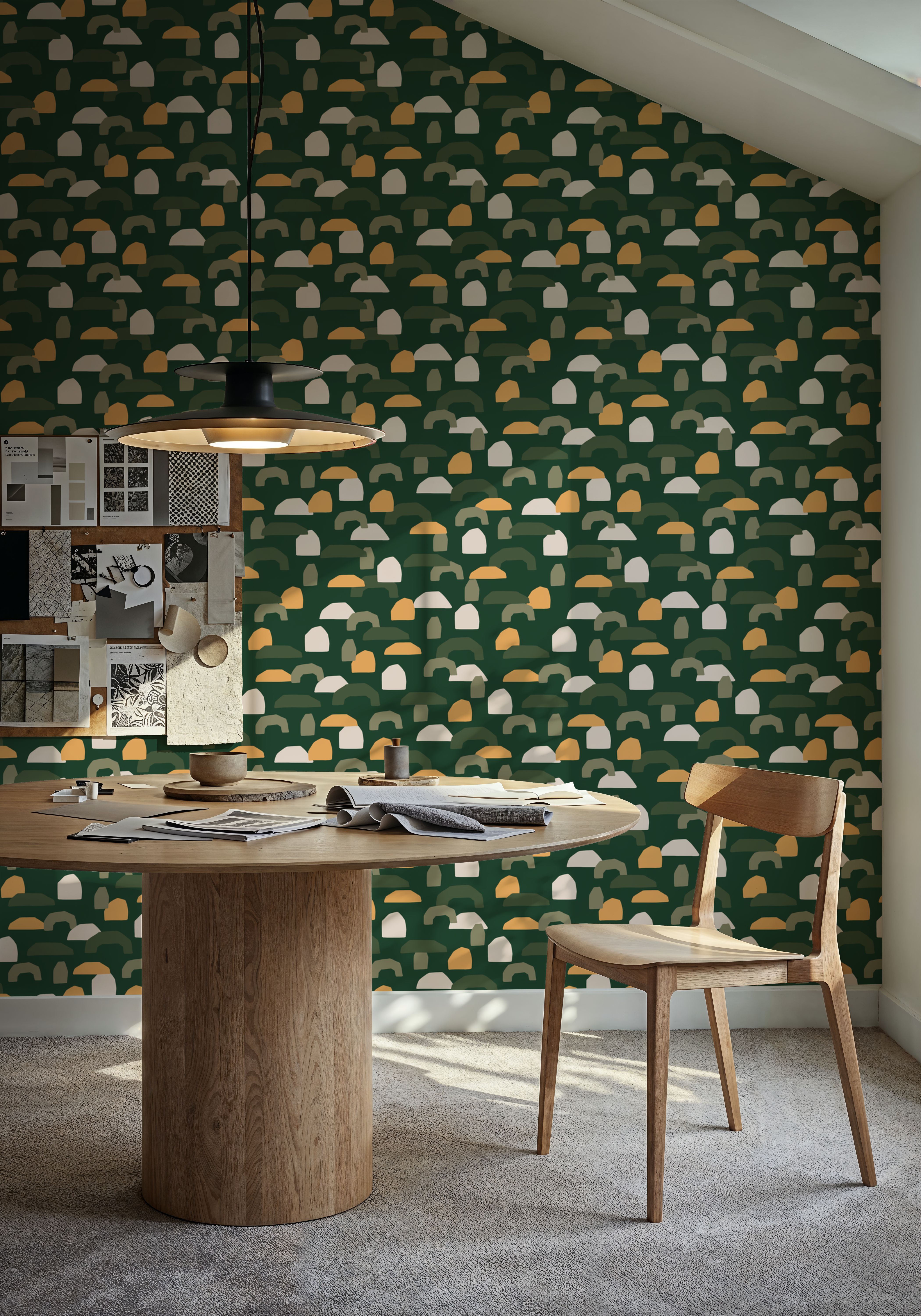 Arch and Stone Arrangement