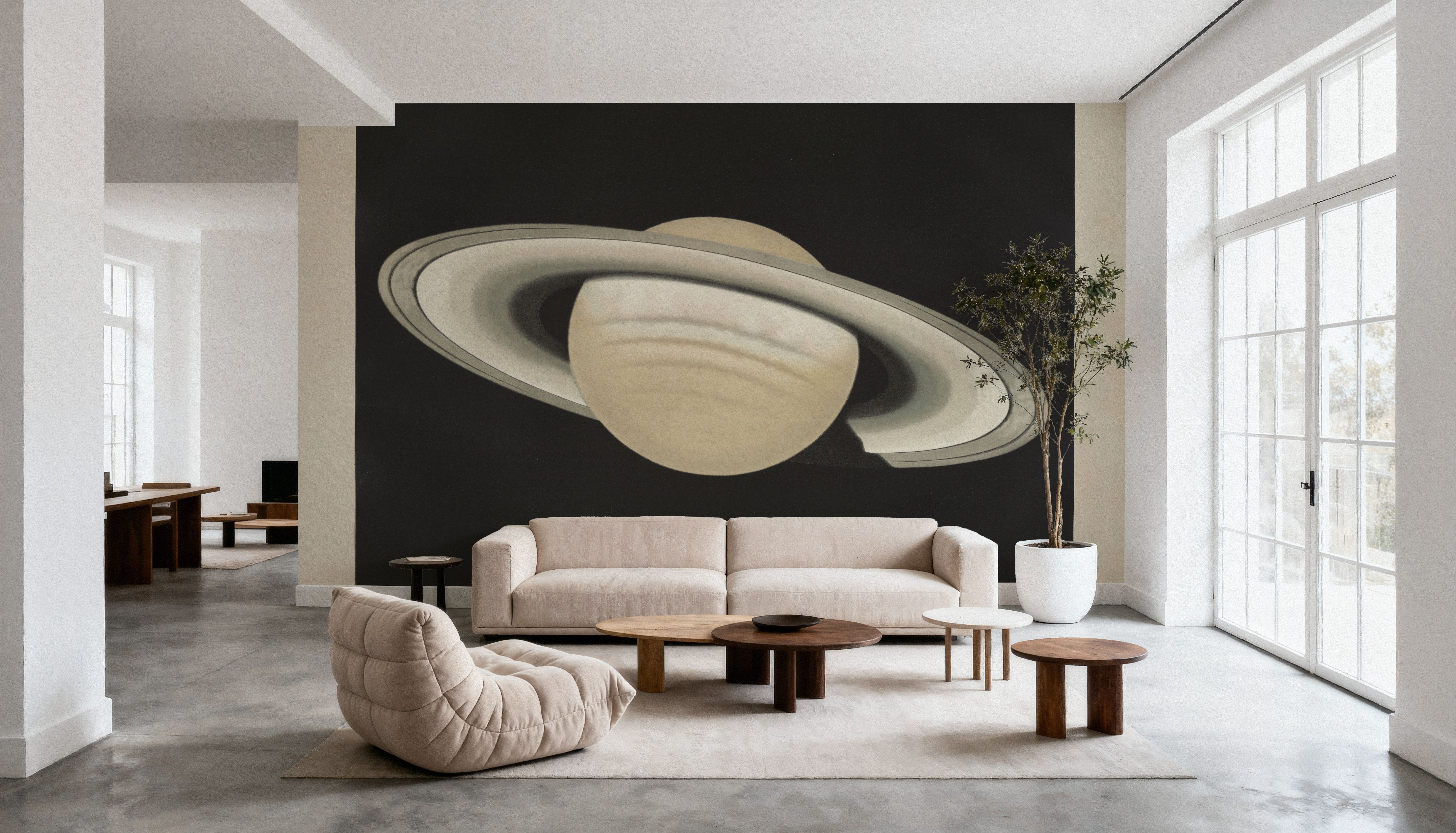 The Planet Saturn - Framed