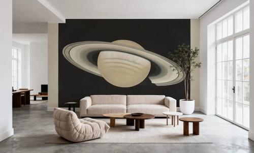 The Planet Saturn - Framed