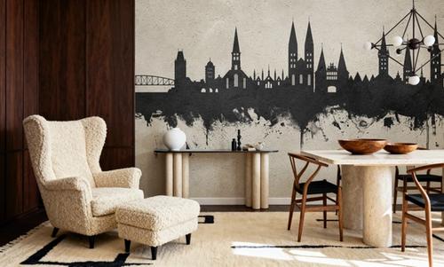 Lubeck Germany Skyline Concrete