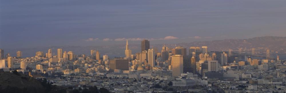 Golden Metropolis Dusk II