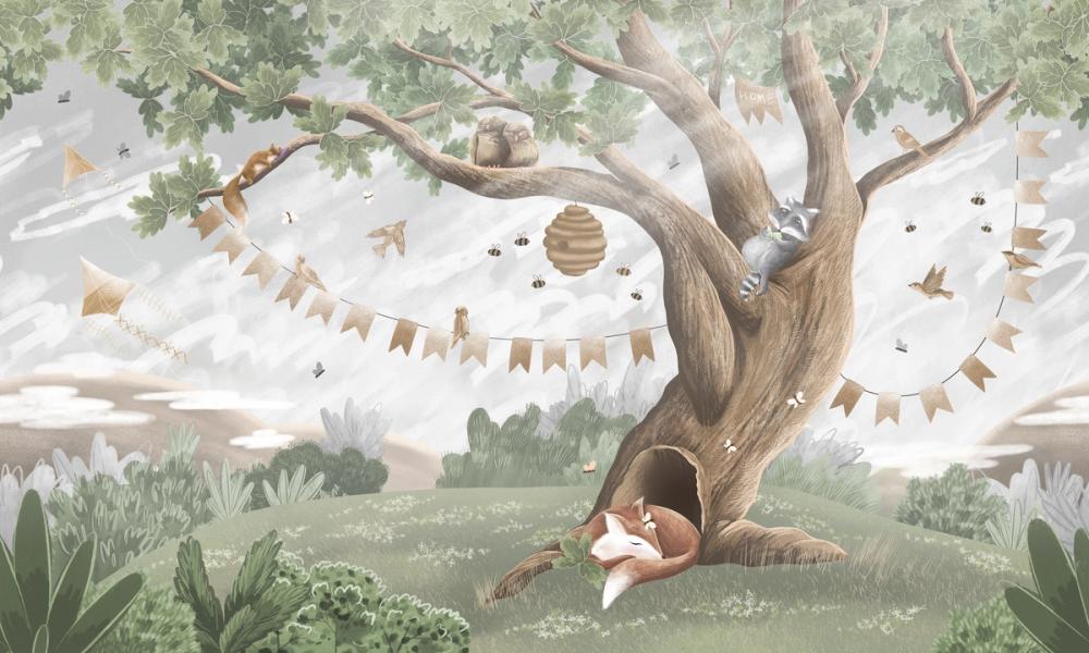 Oak Hill Slumber, Soft Green