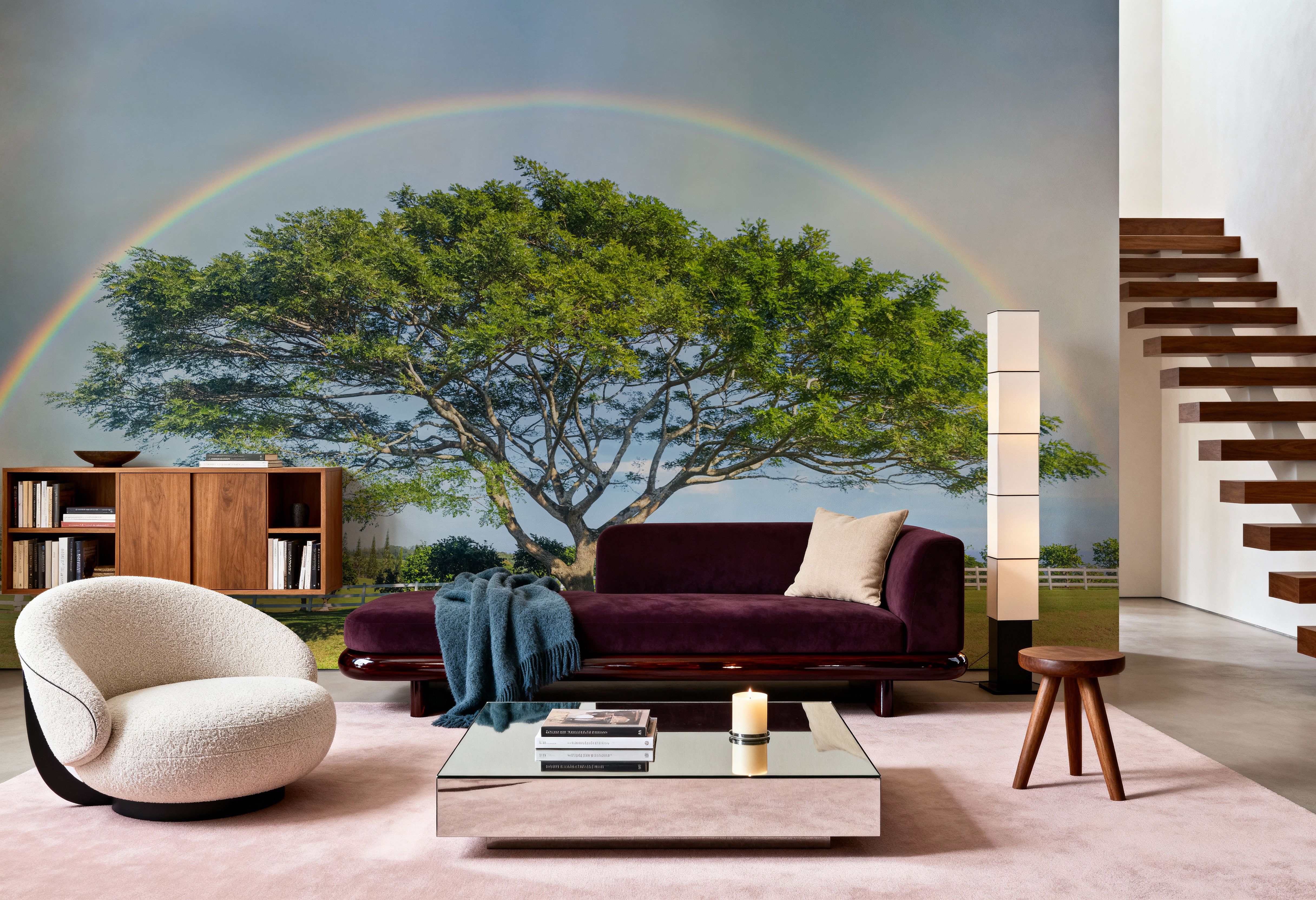 Acacia Rainbow, Wallpaper