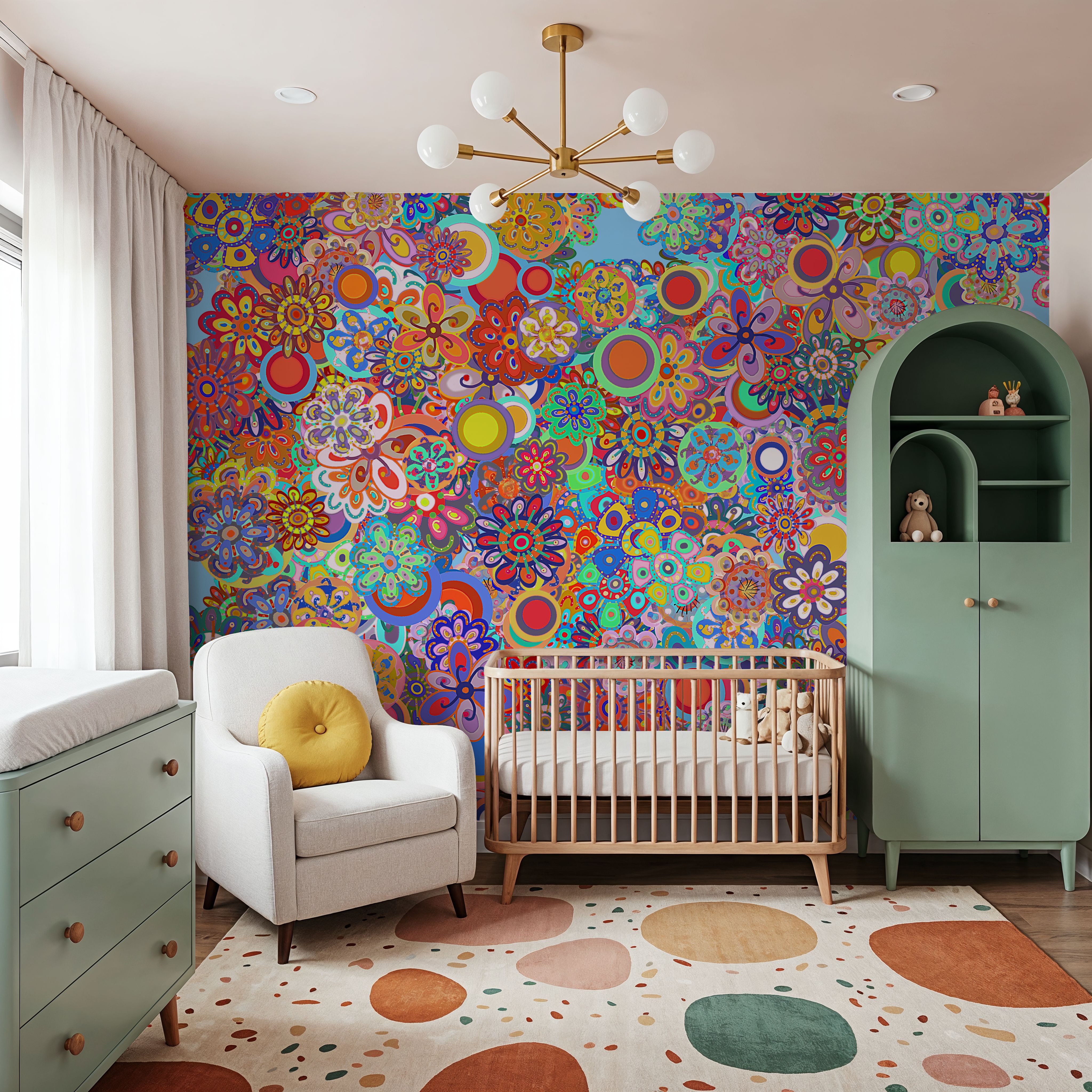 Millefiori Blue