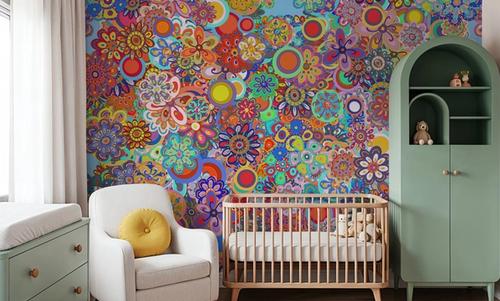 Millefiori Blue