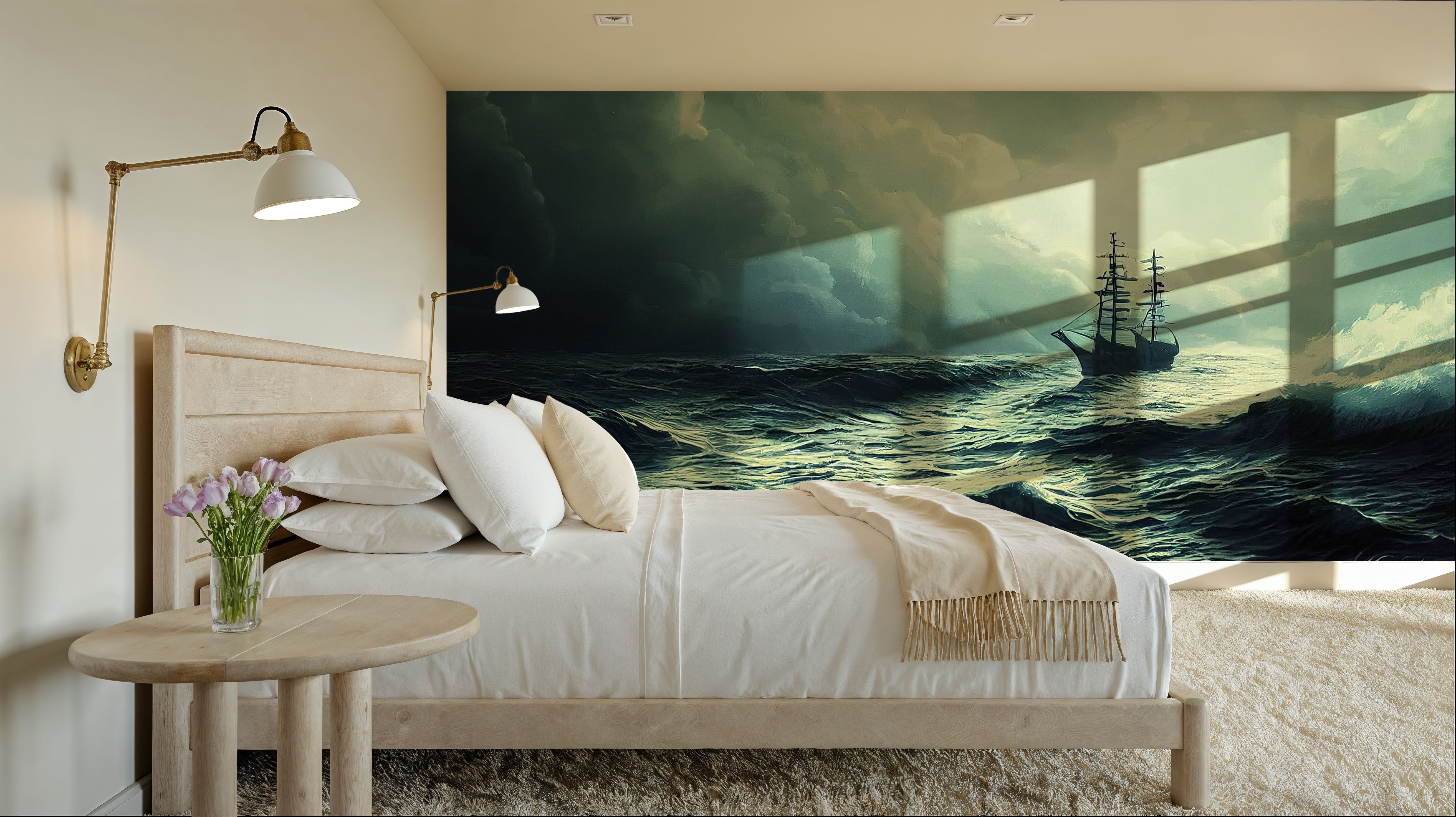 Night Sailing, Wallpaper