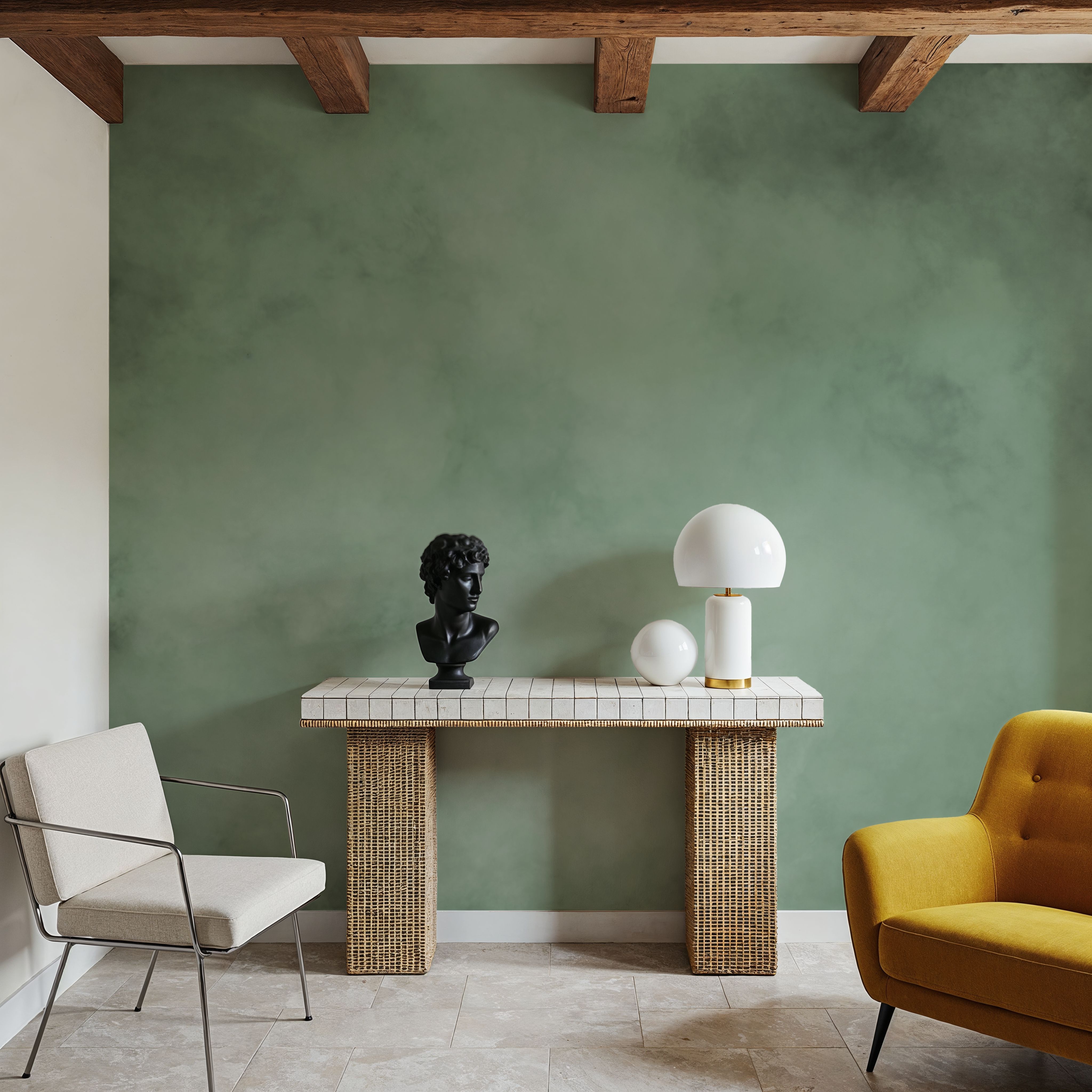 Soft Fog, Moss Green