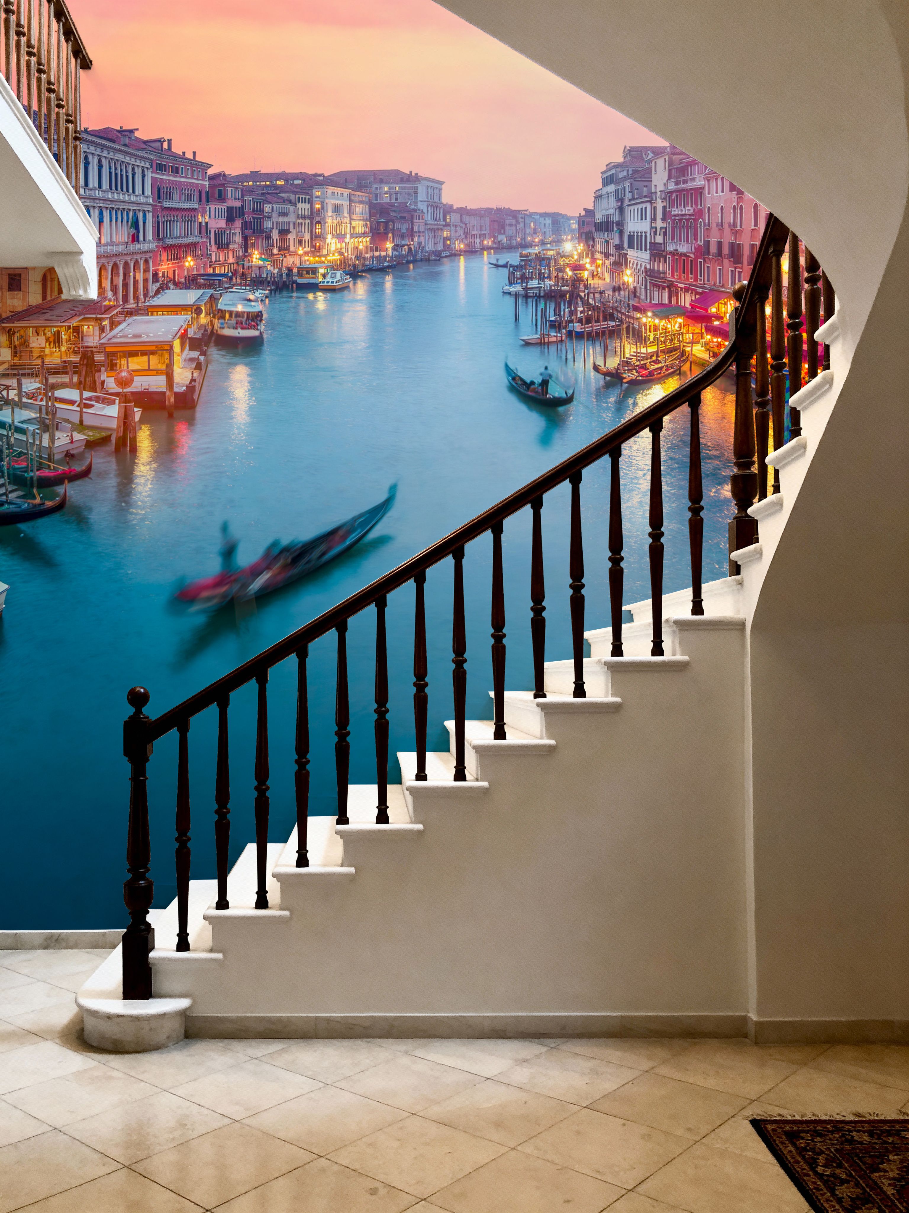 Grand Canal Sunset Pink