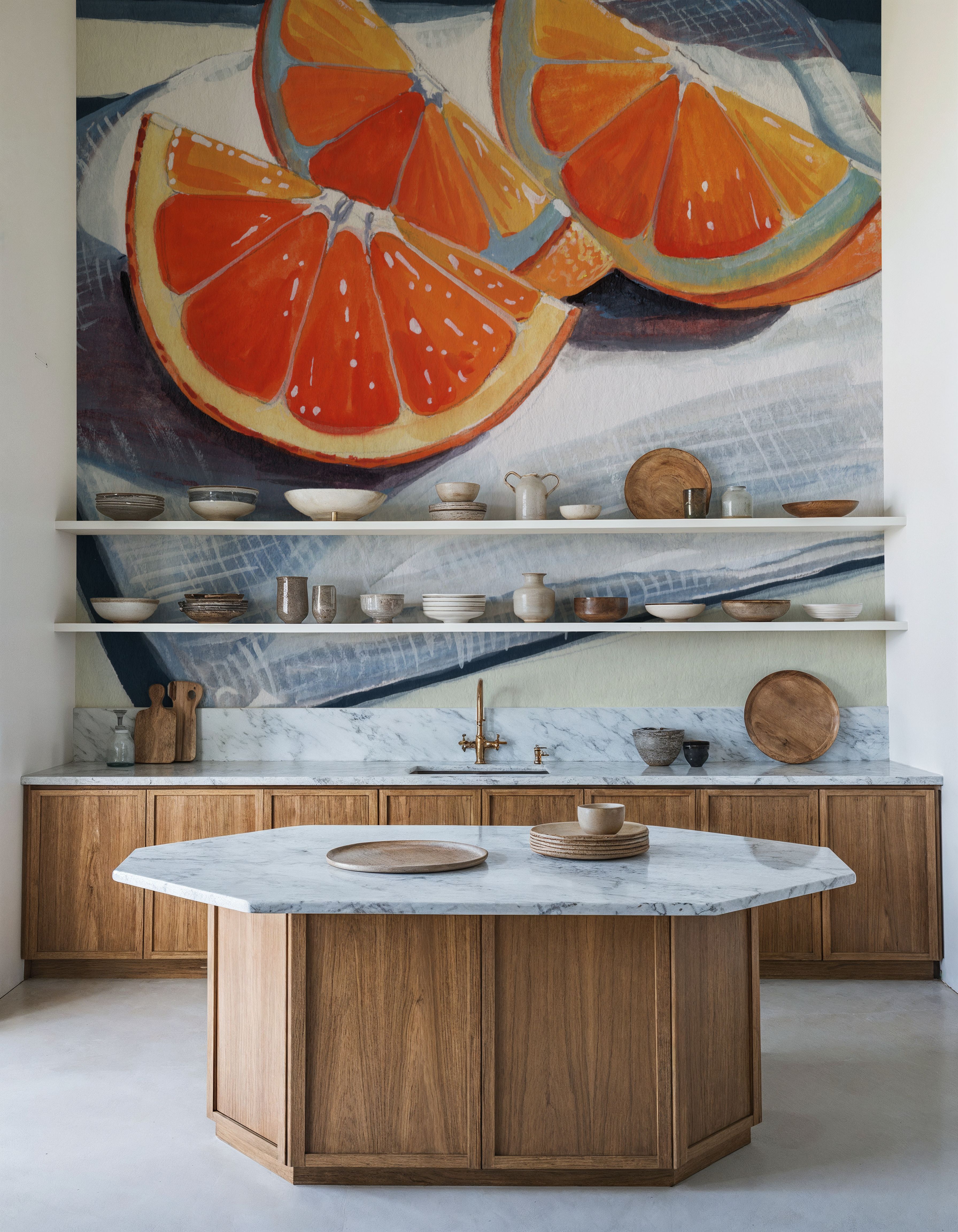 Oranges Catching The Light