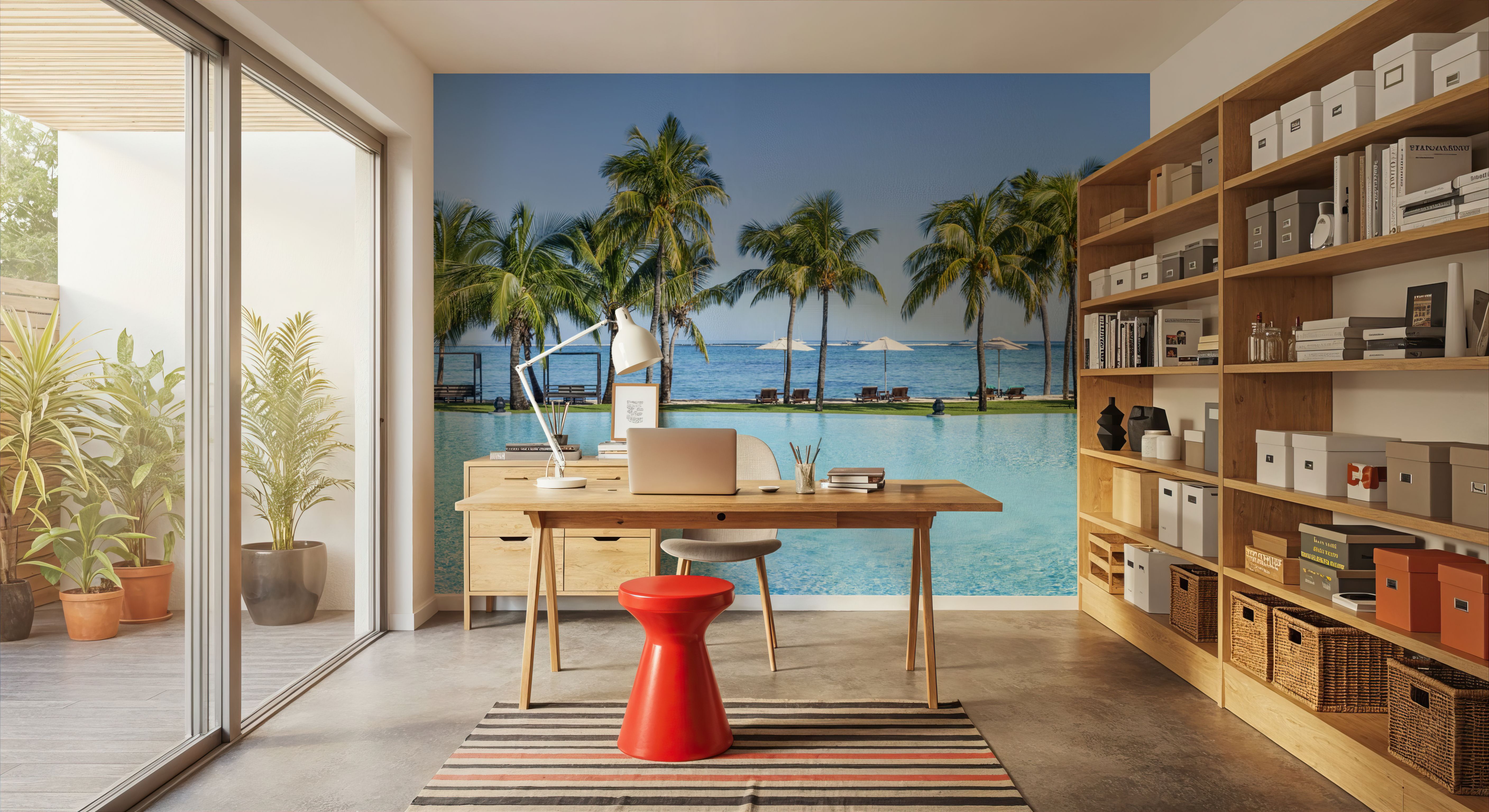 Infinity Beach, Tapeten